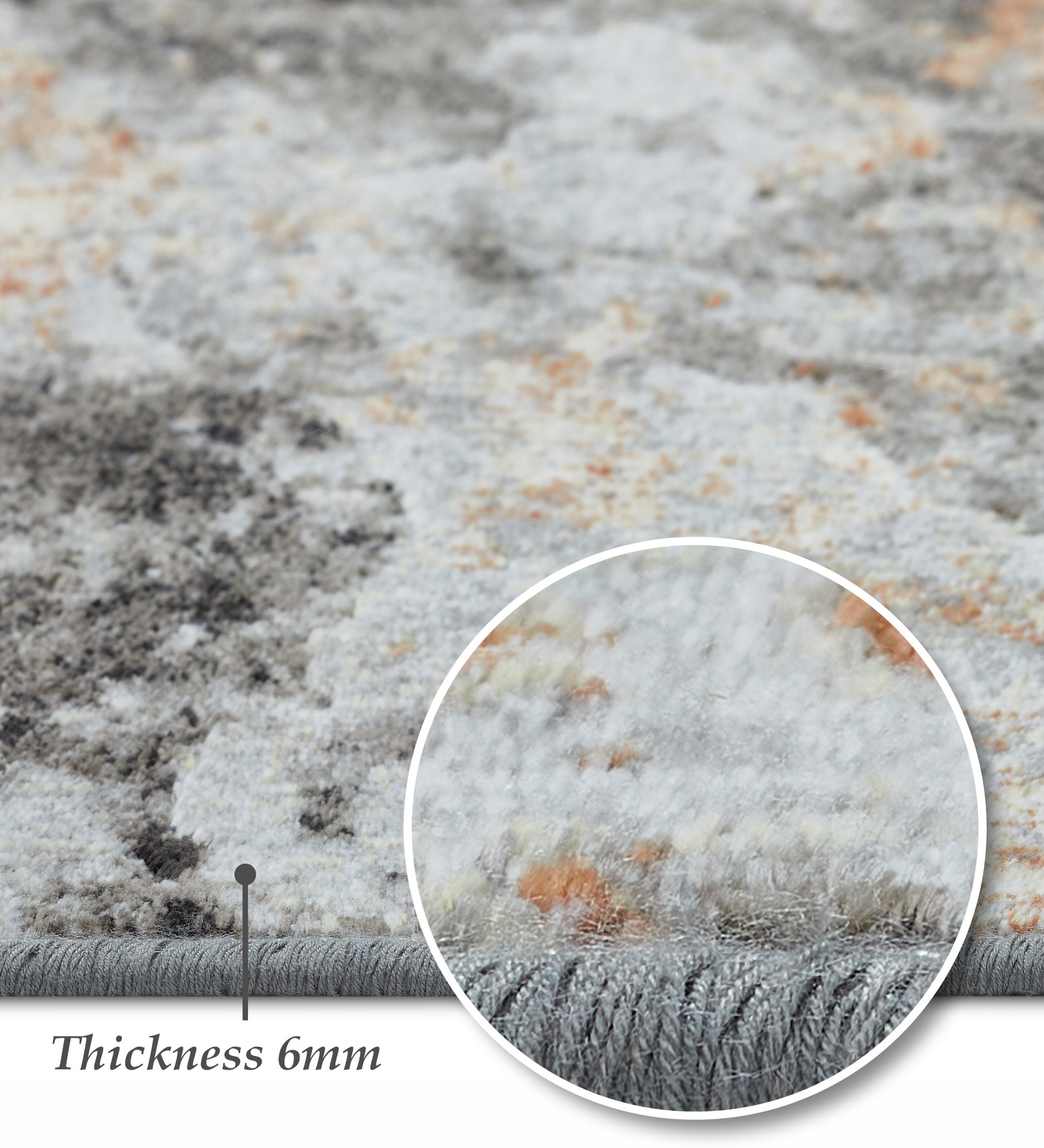 Matrix Abstract Carpet Cream and Grey