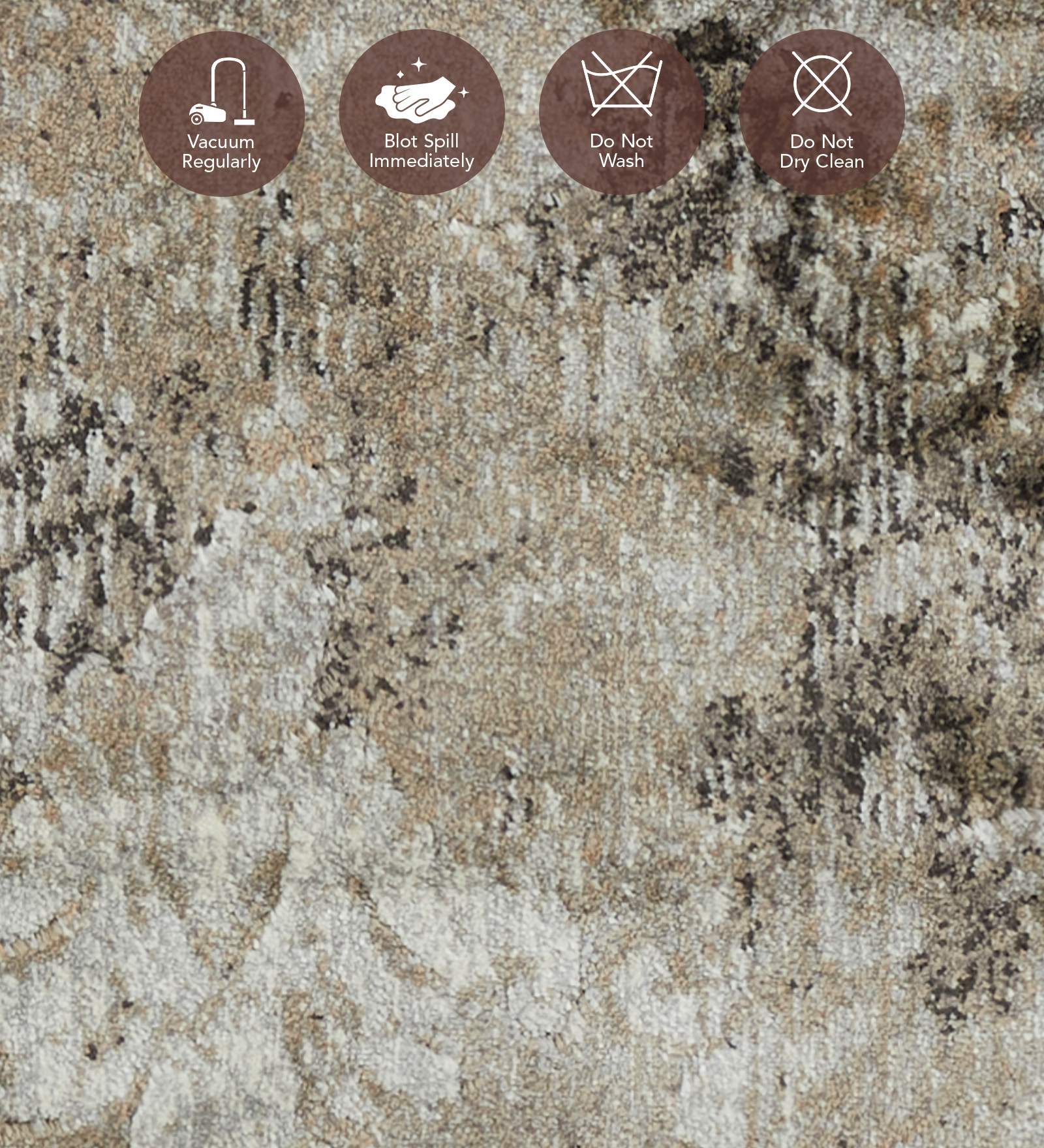 Matrix Classical Carpet Beige and Brown