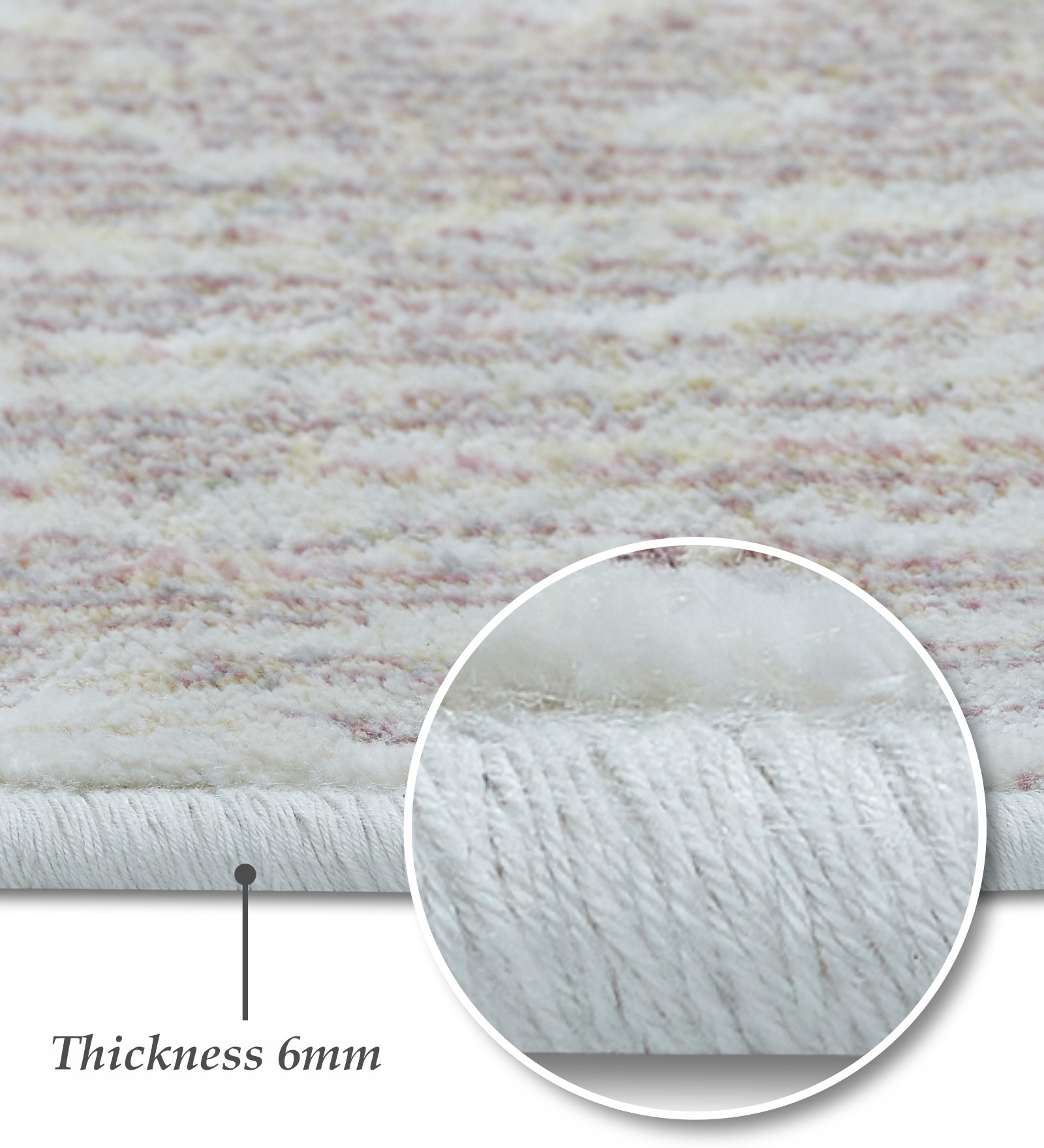 Matrix Abstract Carpet Blue and Pink