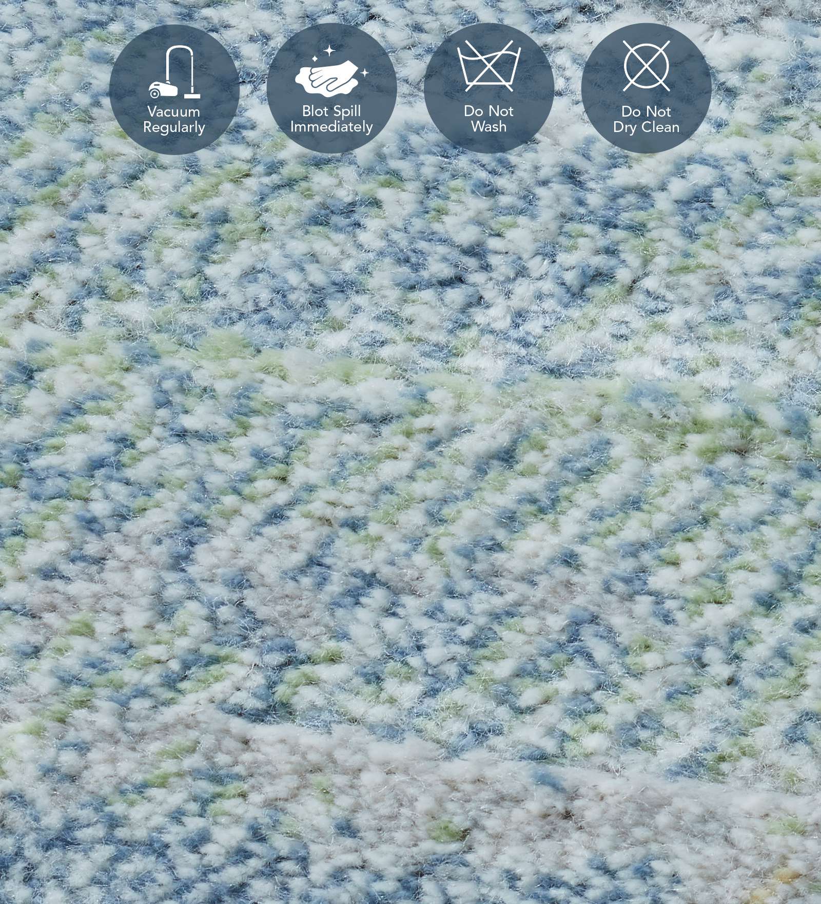 Matrix Abstract Carpet Blue and Pink