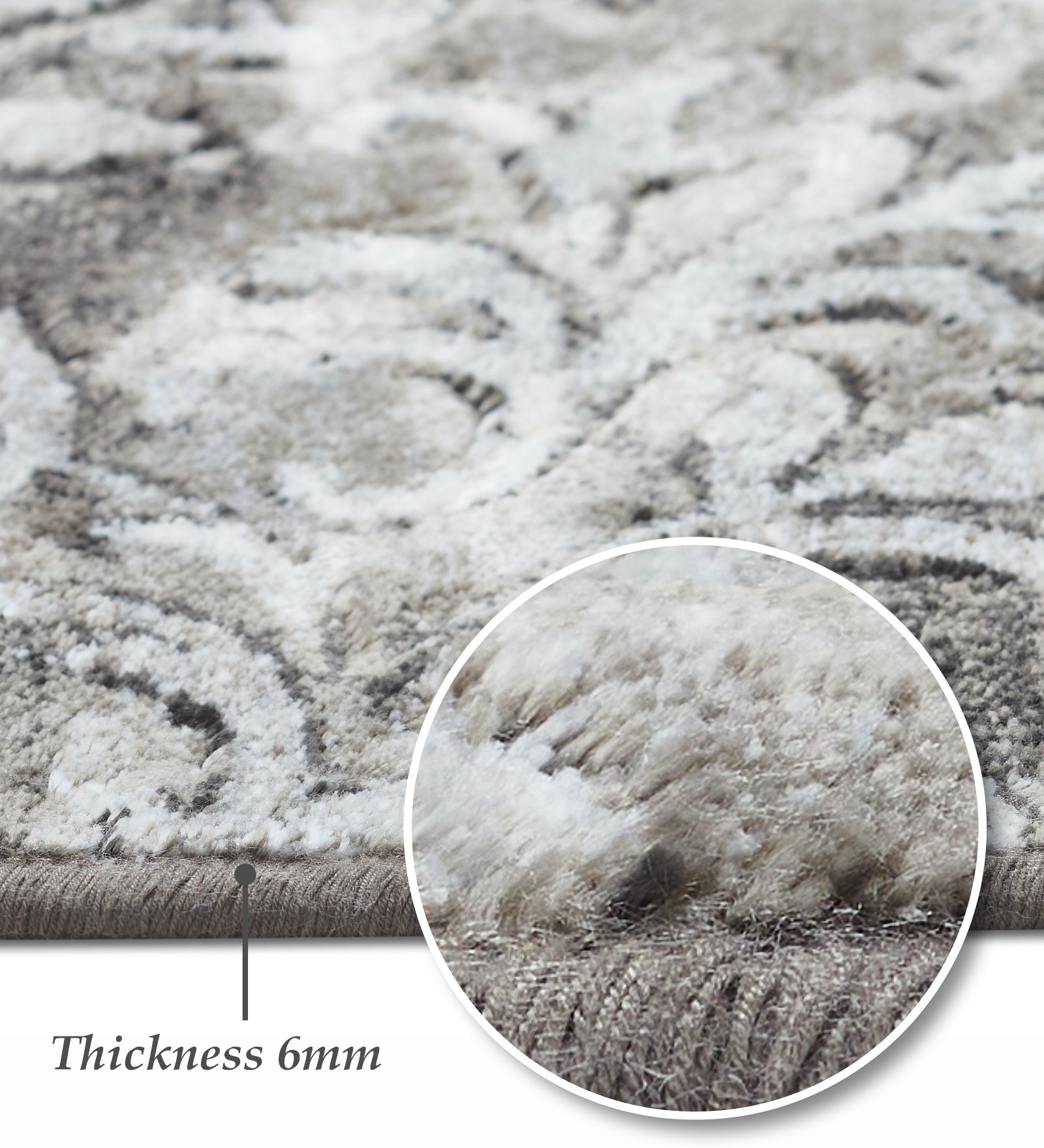 Matrix Classical Carpet Grey