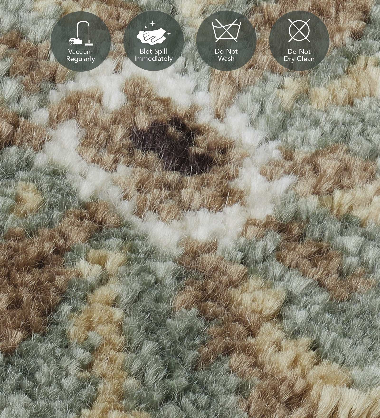 Genova Classical Runner Beige and Grey