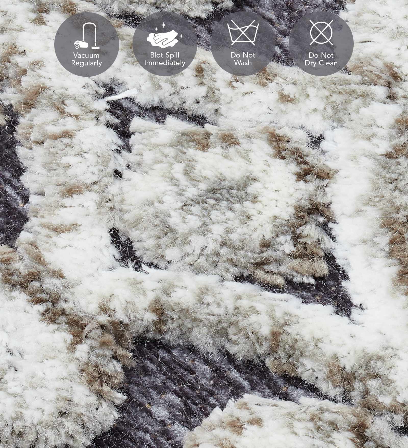 Genova Classical Runner Cream and Grey