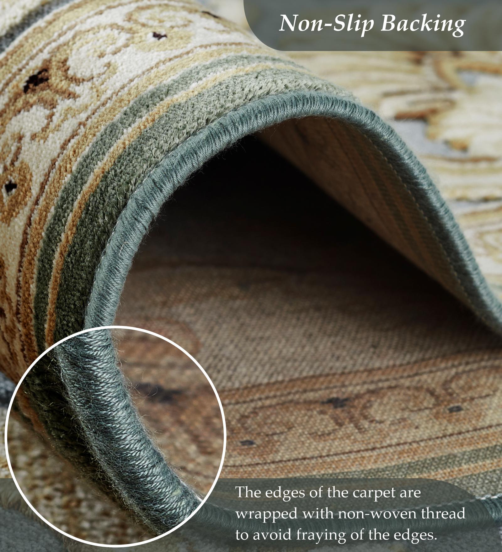 Genova Classical Runner Beige and Grey