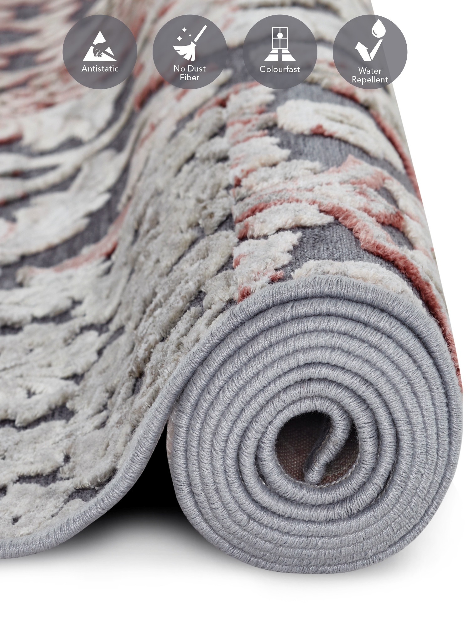 Genova Classical Carpet Cream and Grey