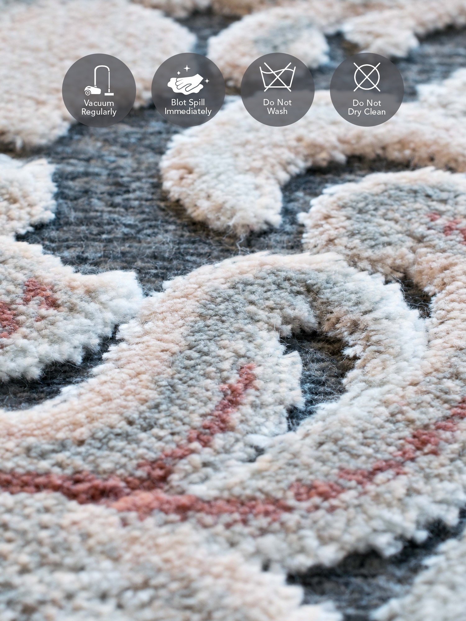 Genova Classical Carpet Cream and Grey