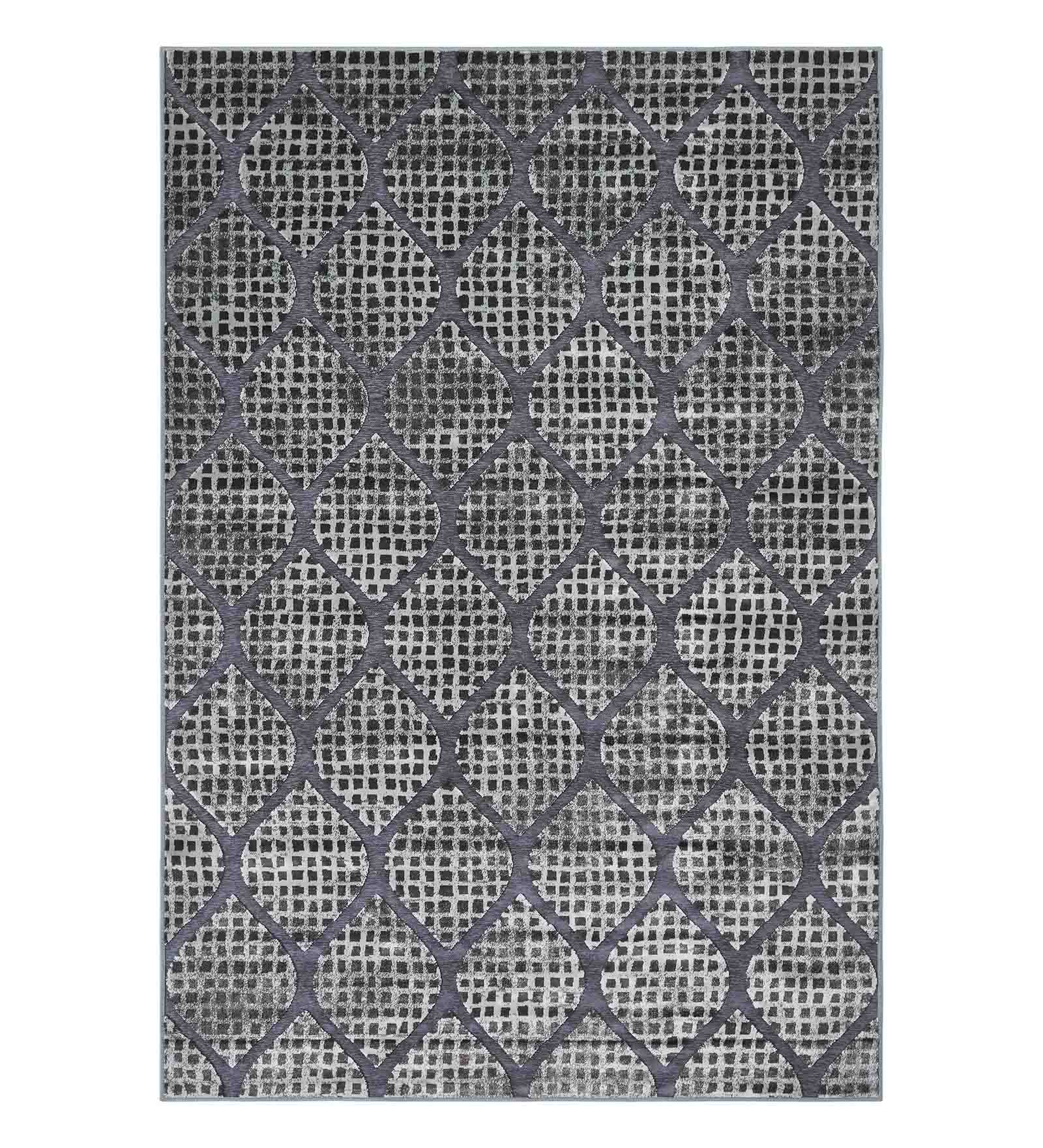 Genova Moroccan Carpet Cream and Grey