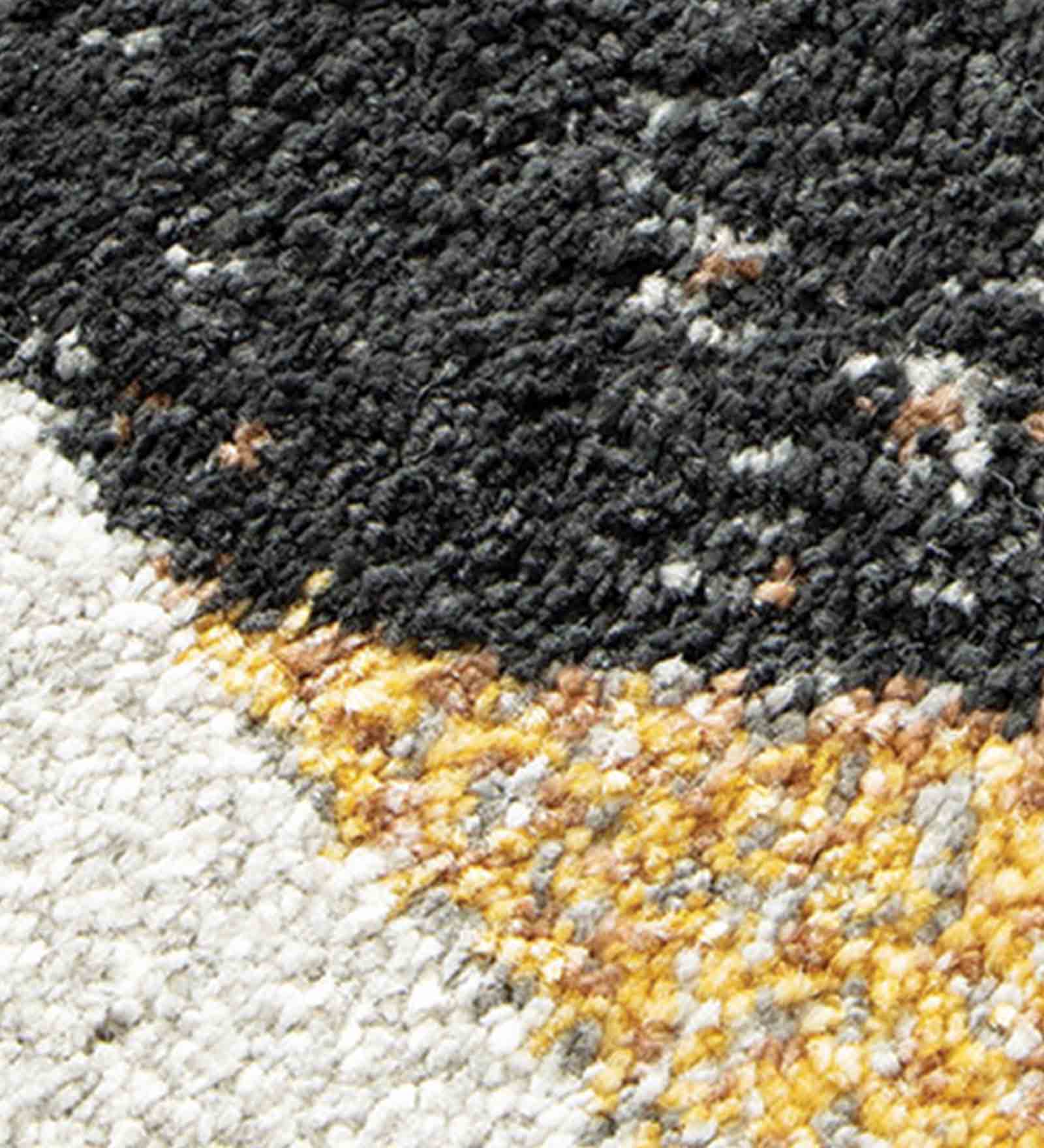 Elle Abstract Carpet Grey