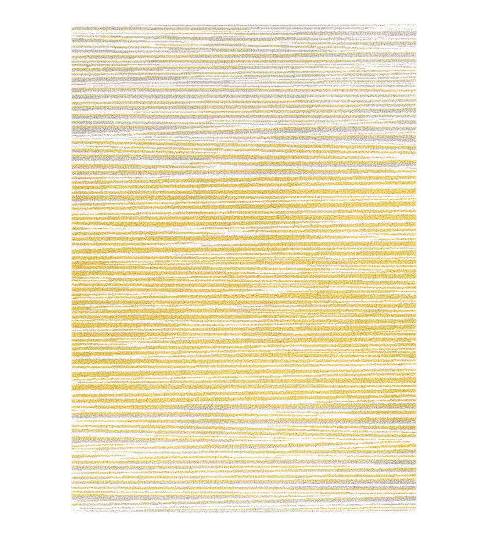 Elle Striped Carpet Mustard