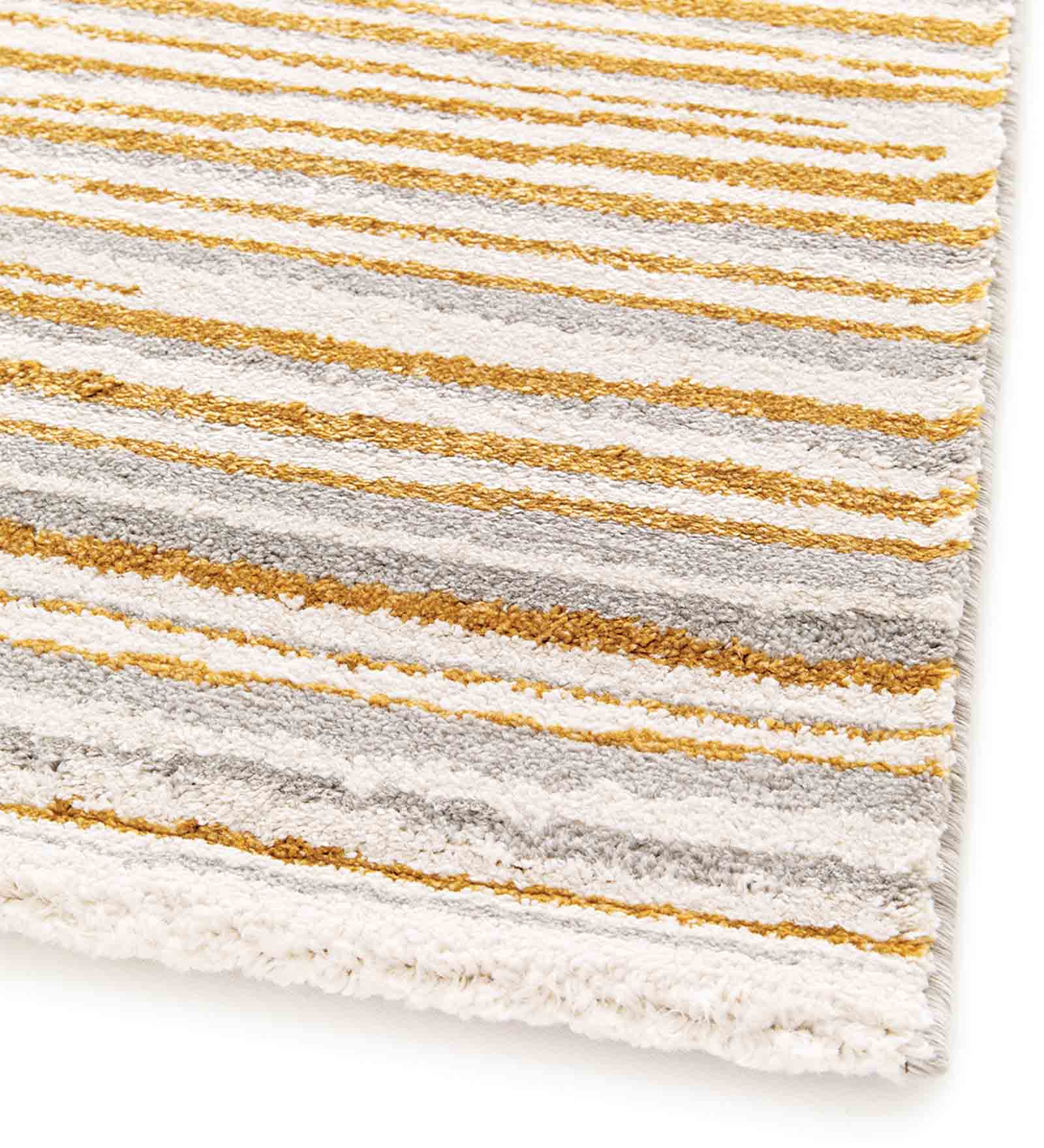 Elle Striped Carpet Mustard