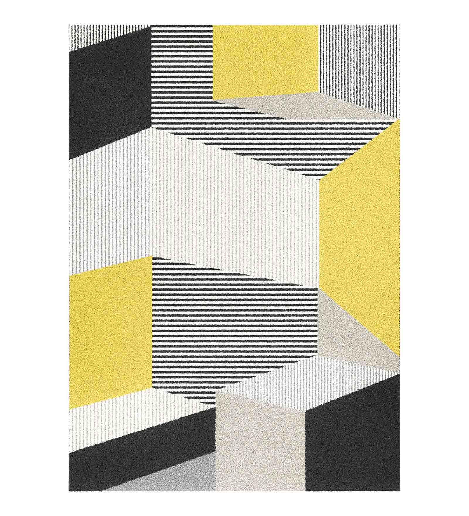 Elle Brick Carpet Mustard