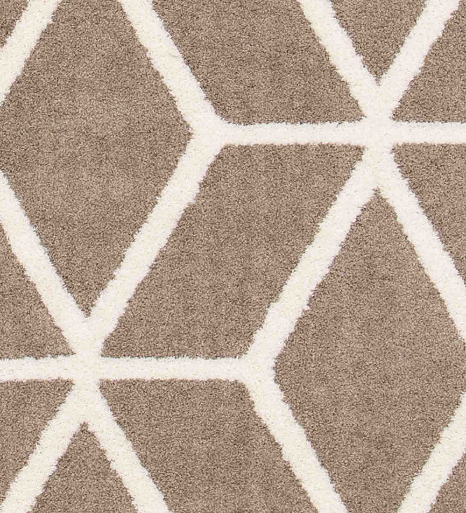 Play Geometric Carpet Brown