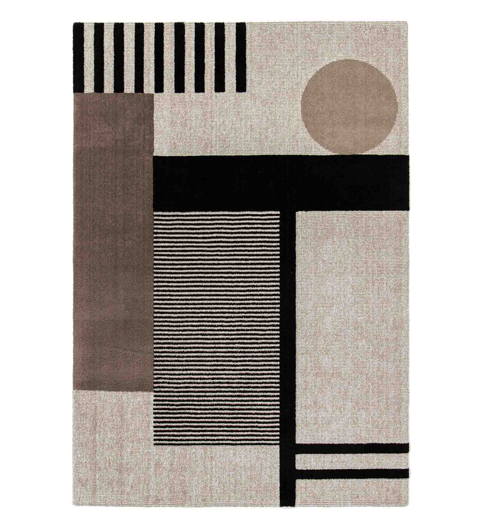 Play Modern Carpet Beige and Brown