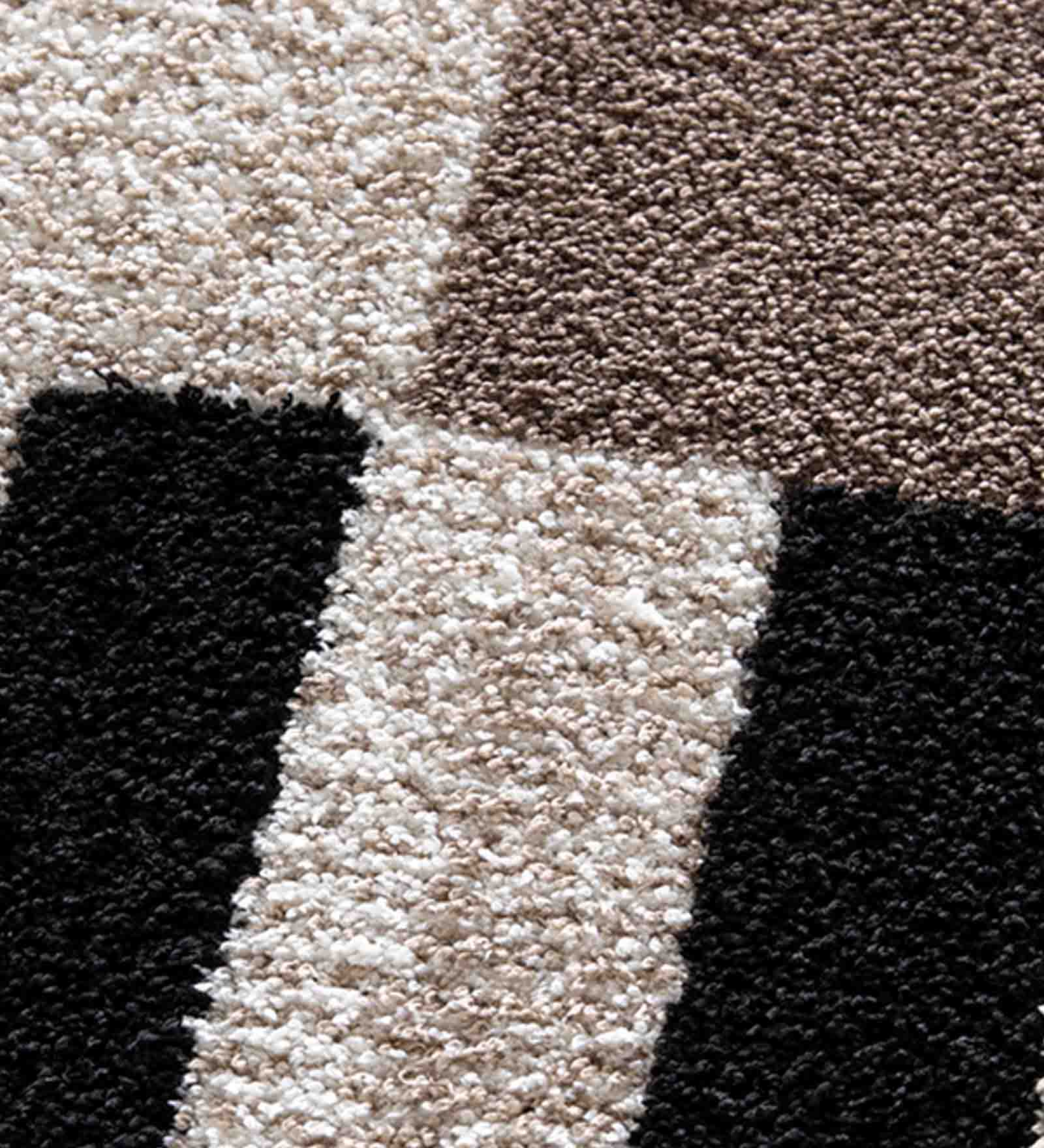 Play Modern Carpet Beige and Brown