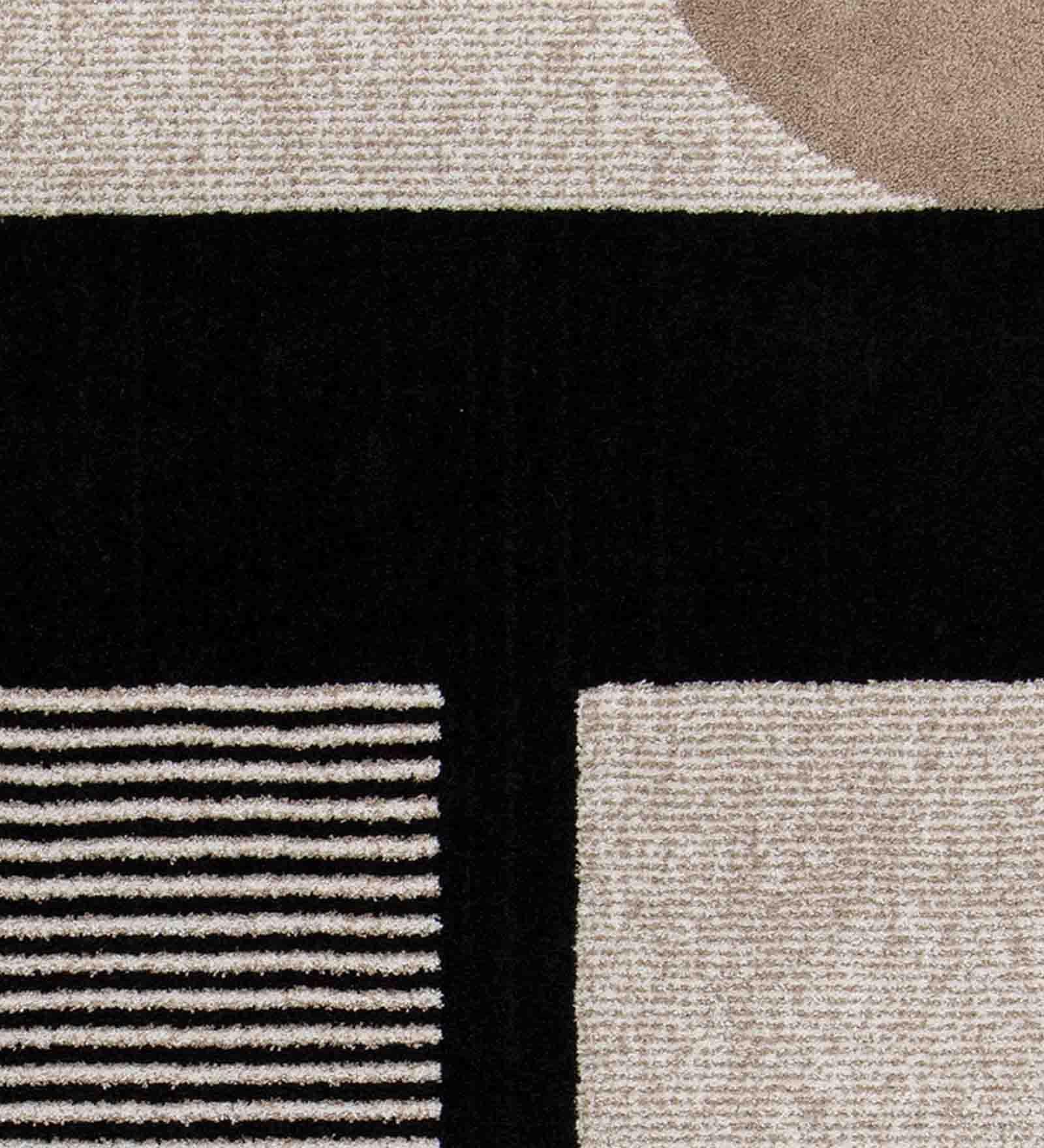 Play Modern Carpet Beige and Brown