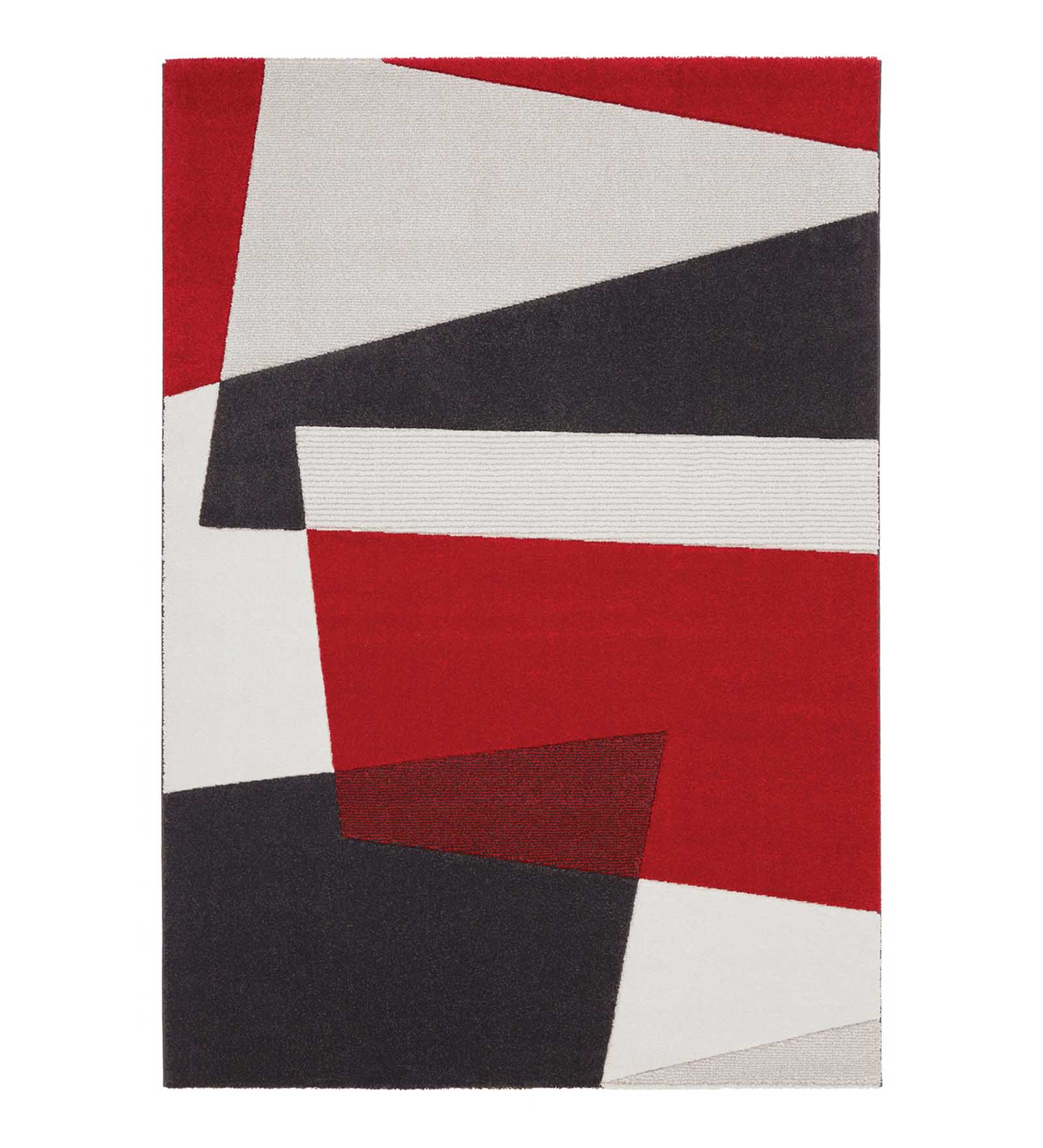 Shuffle Slab Carpet Red