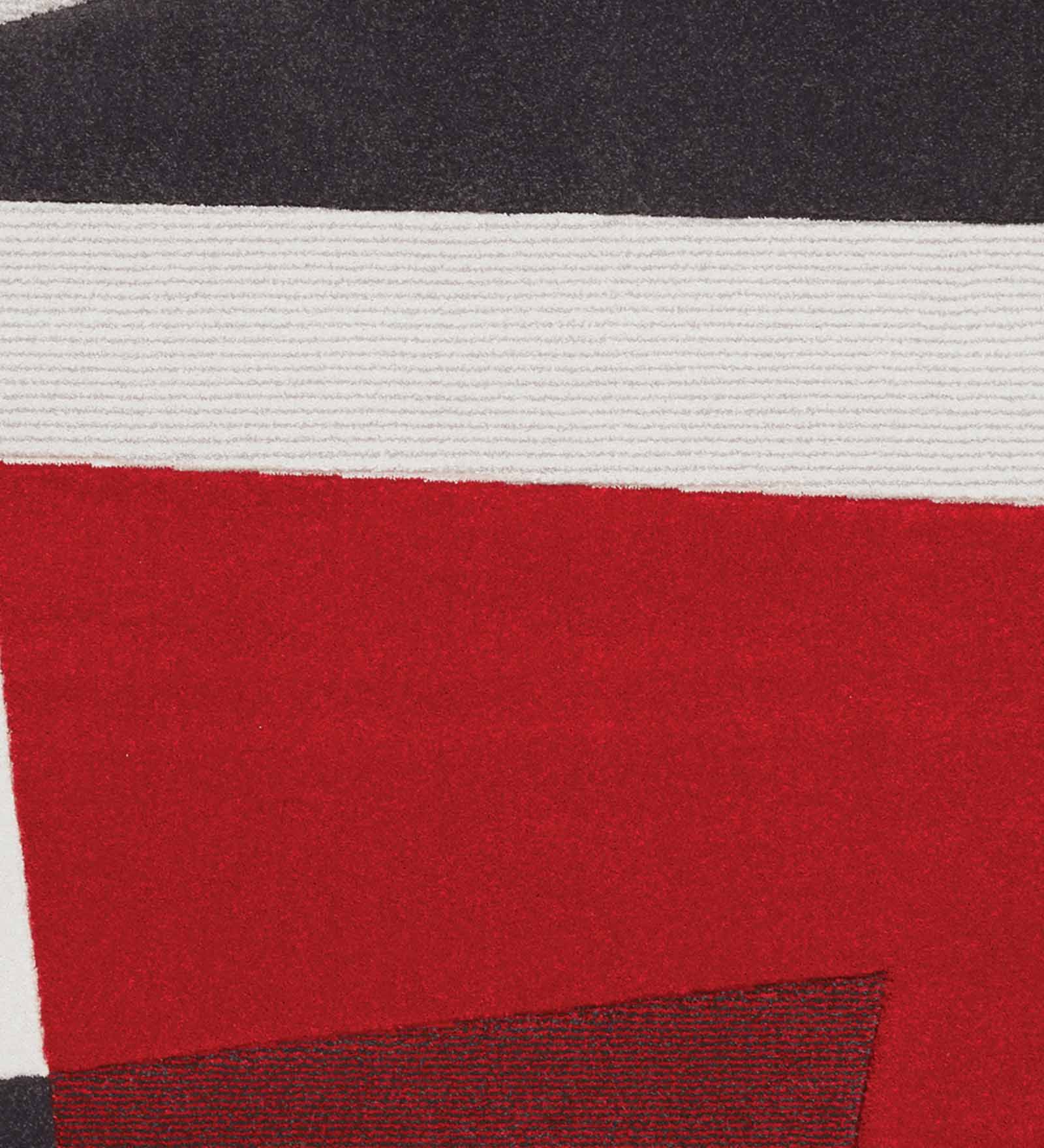 Shuffle Slab Carpet Red