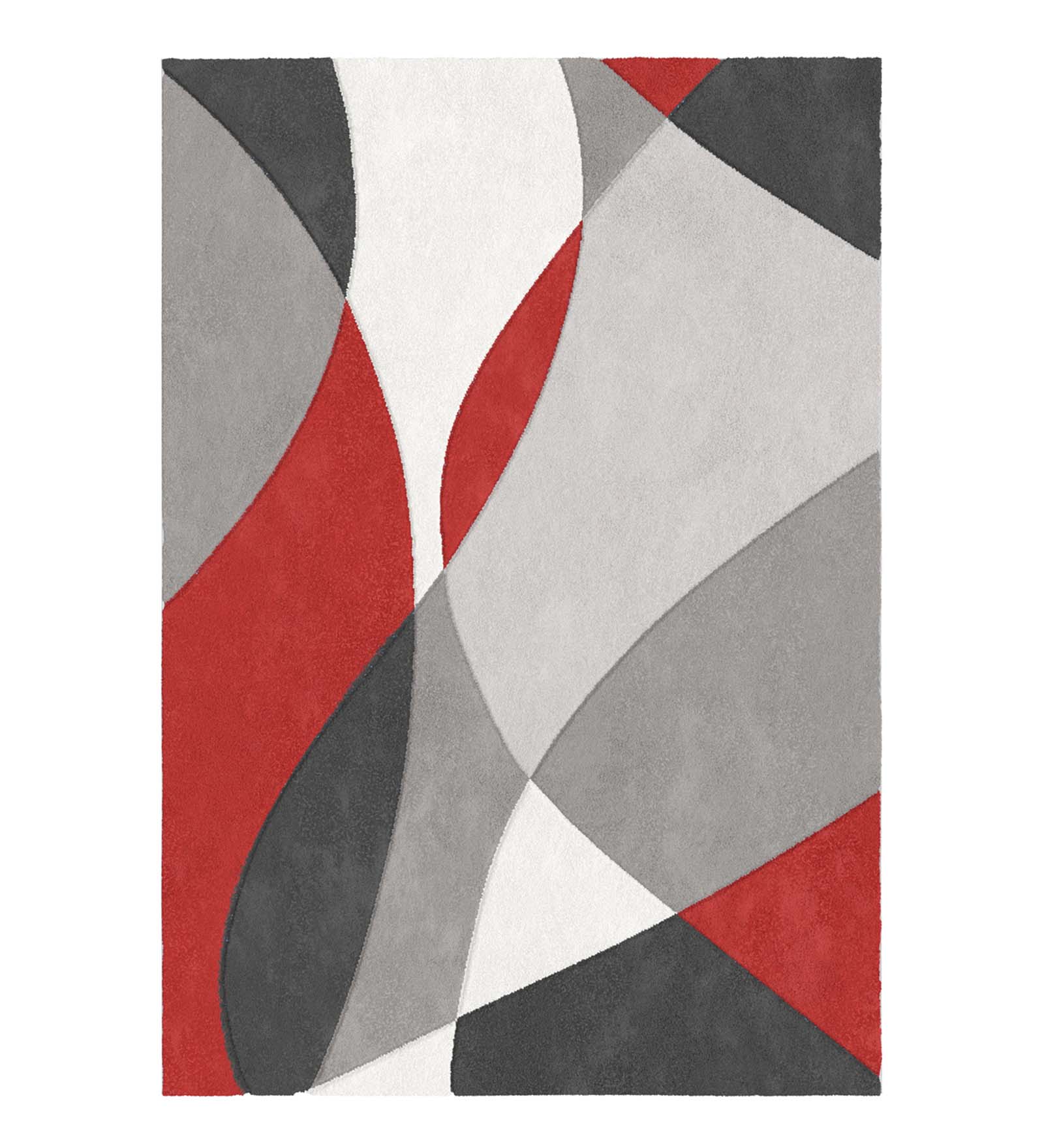 Shuffle Venn Carpet Red