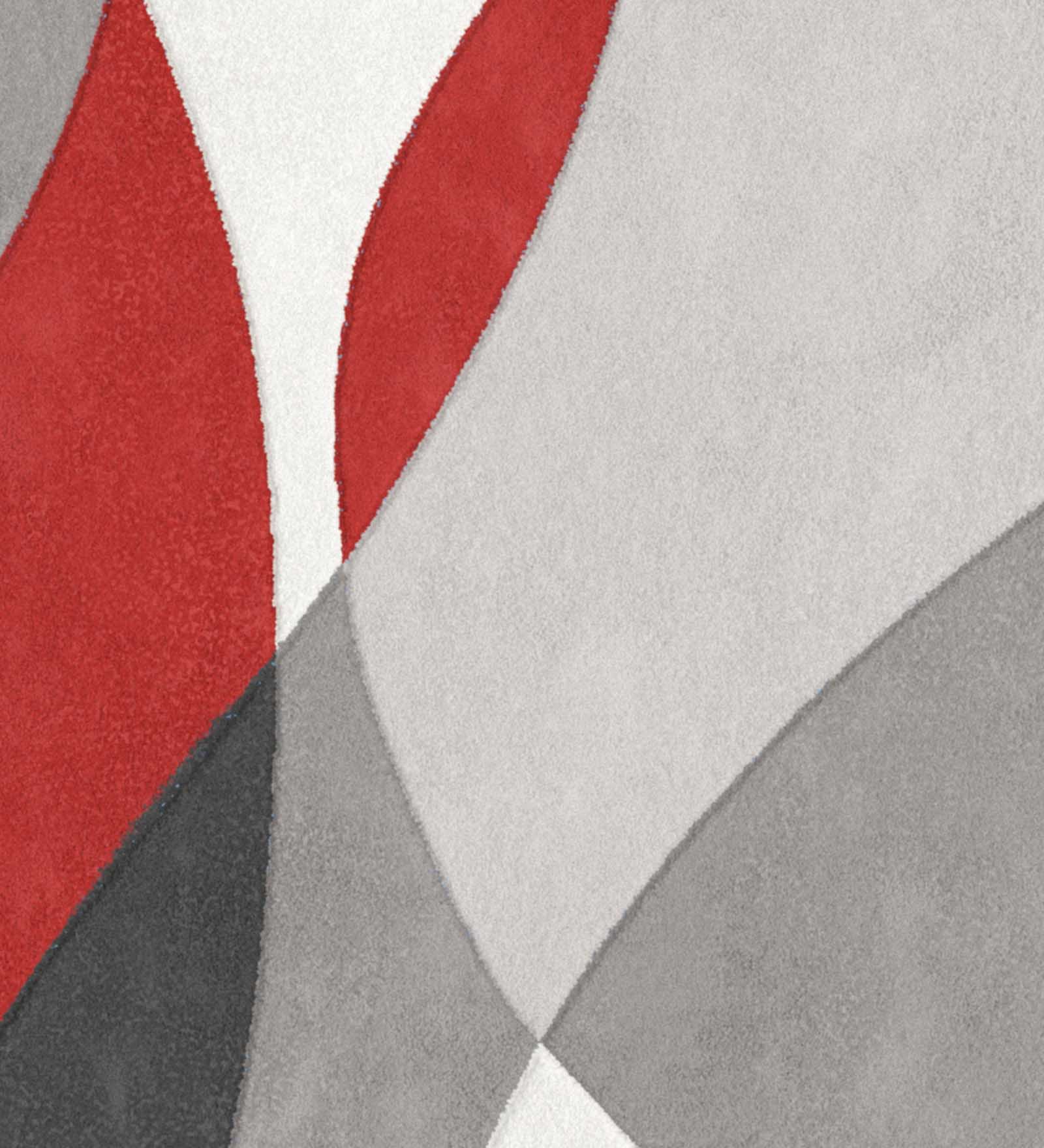 Shuffle Venn Carpet Red