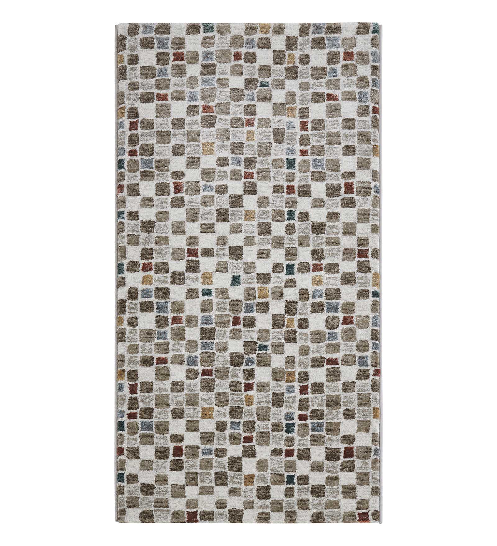 Platinum Classical Machine Made Runner Cream and Taupe