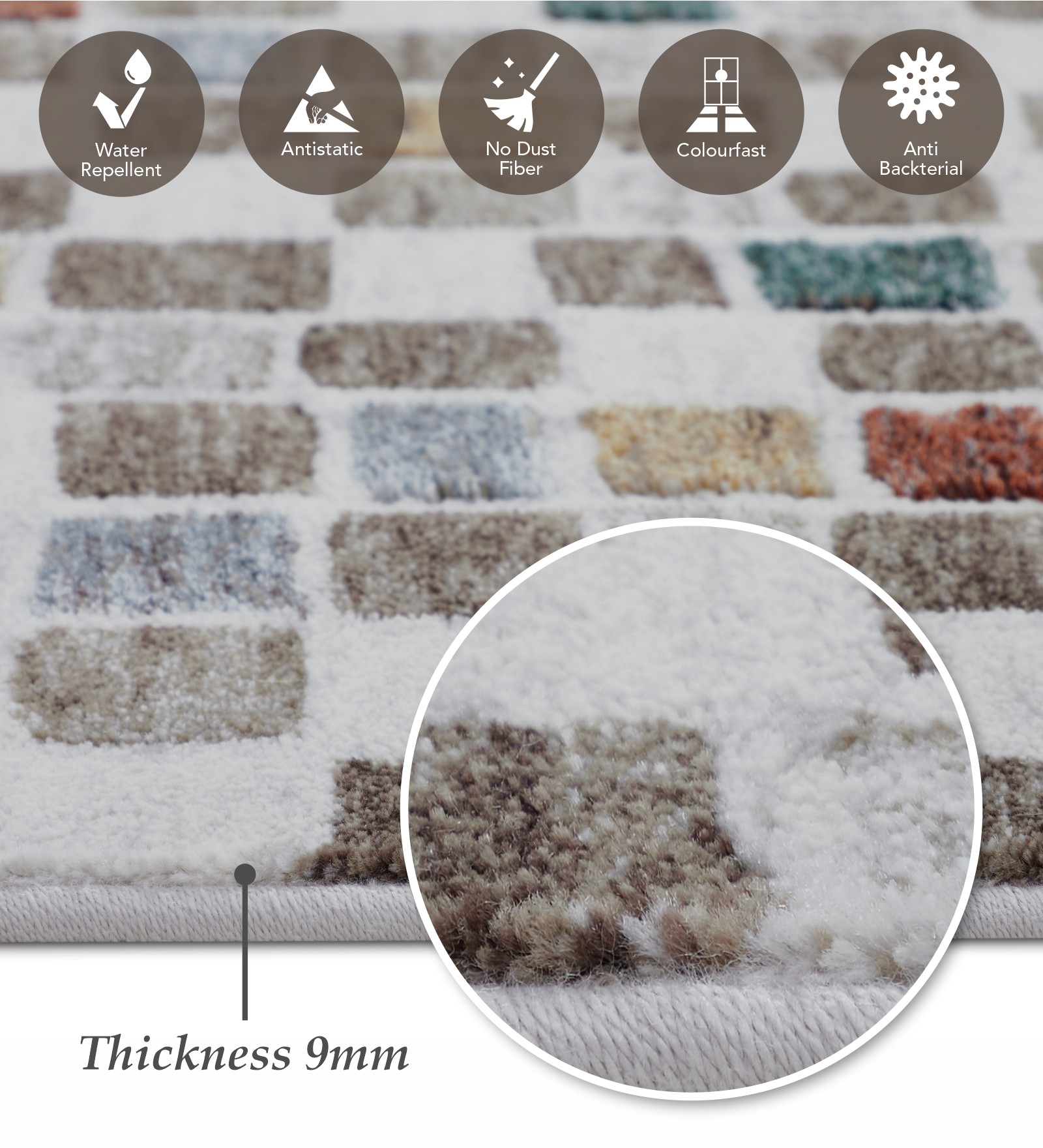 Platinum Classical Machine Made Runner Cream and Taupe