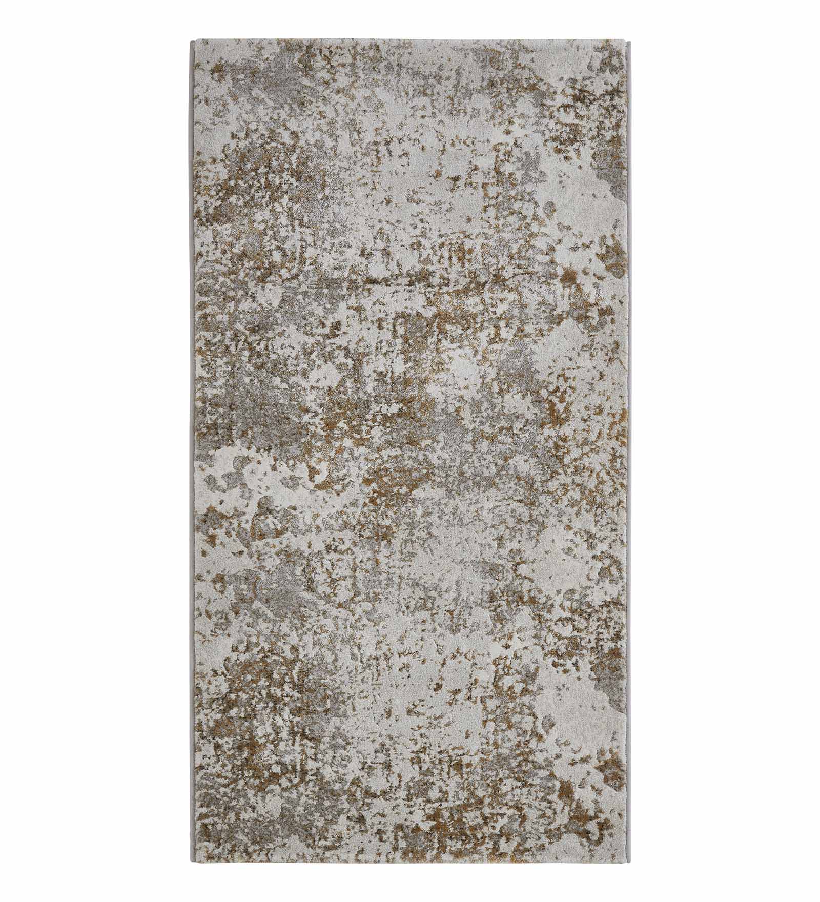 Platinum Classical Machine Made Runner Grey and Musterd