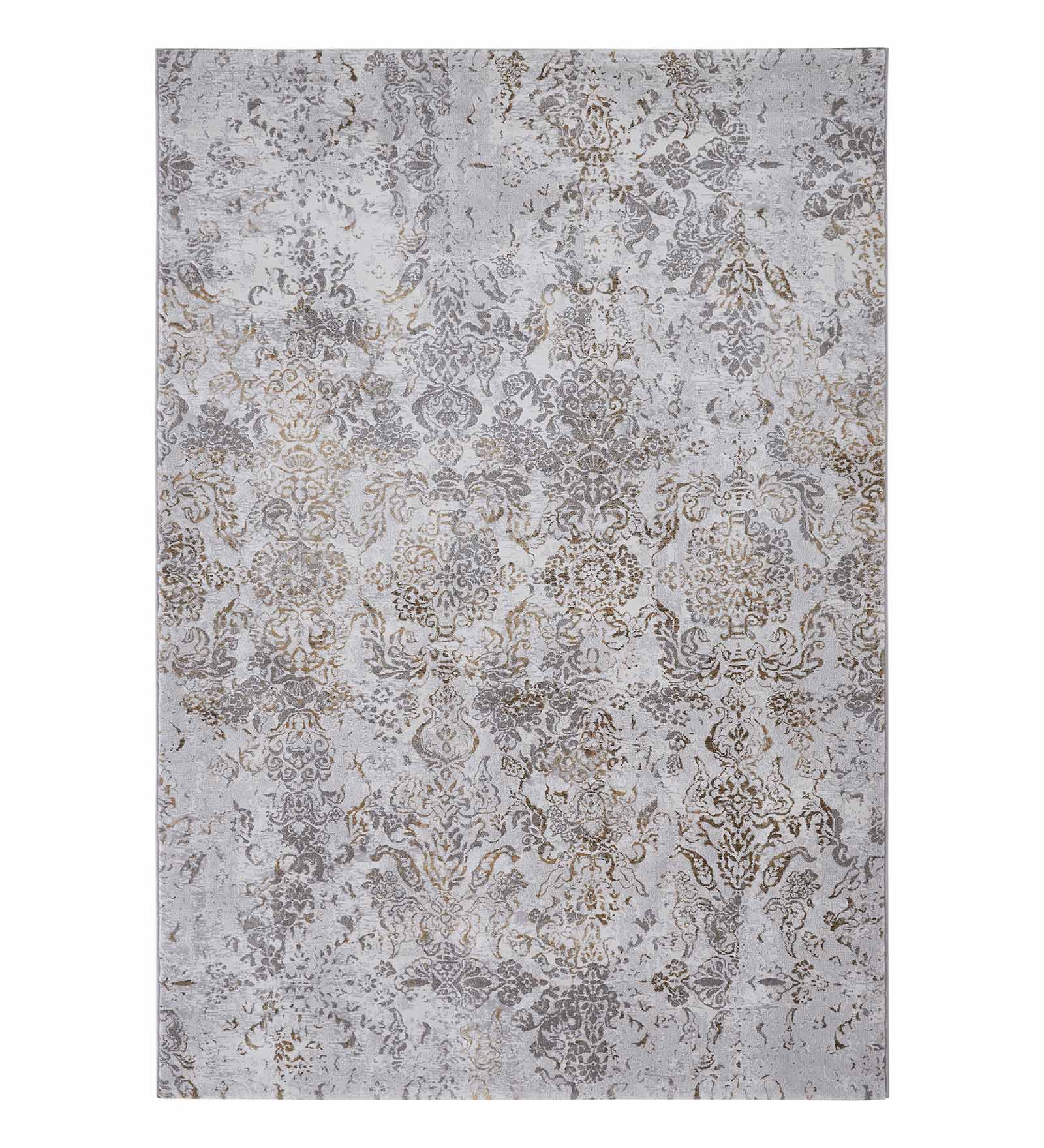 Platinum Classical Machine Made Carpet Grey