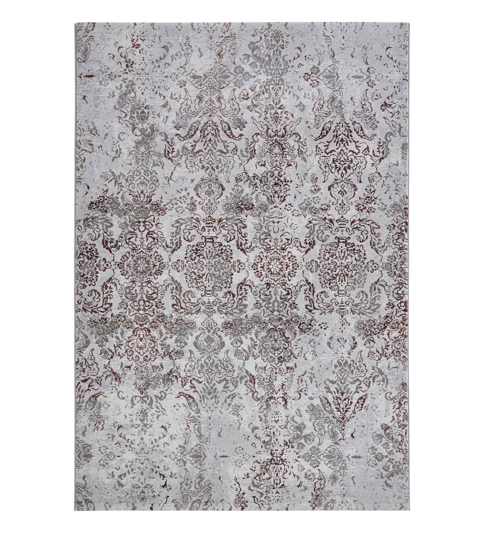 Platinum Classical Machine Made Carpet Grey