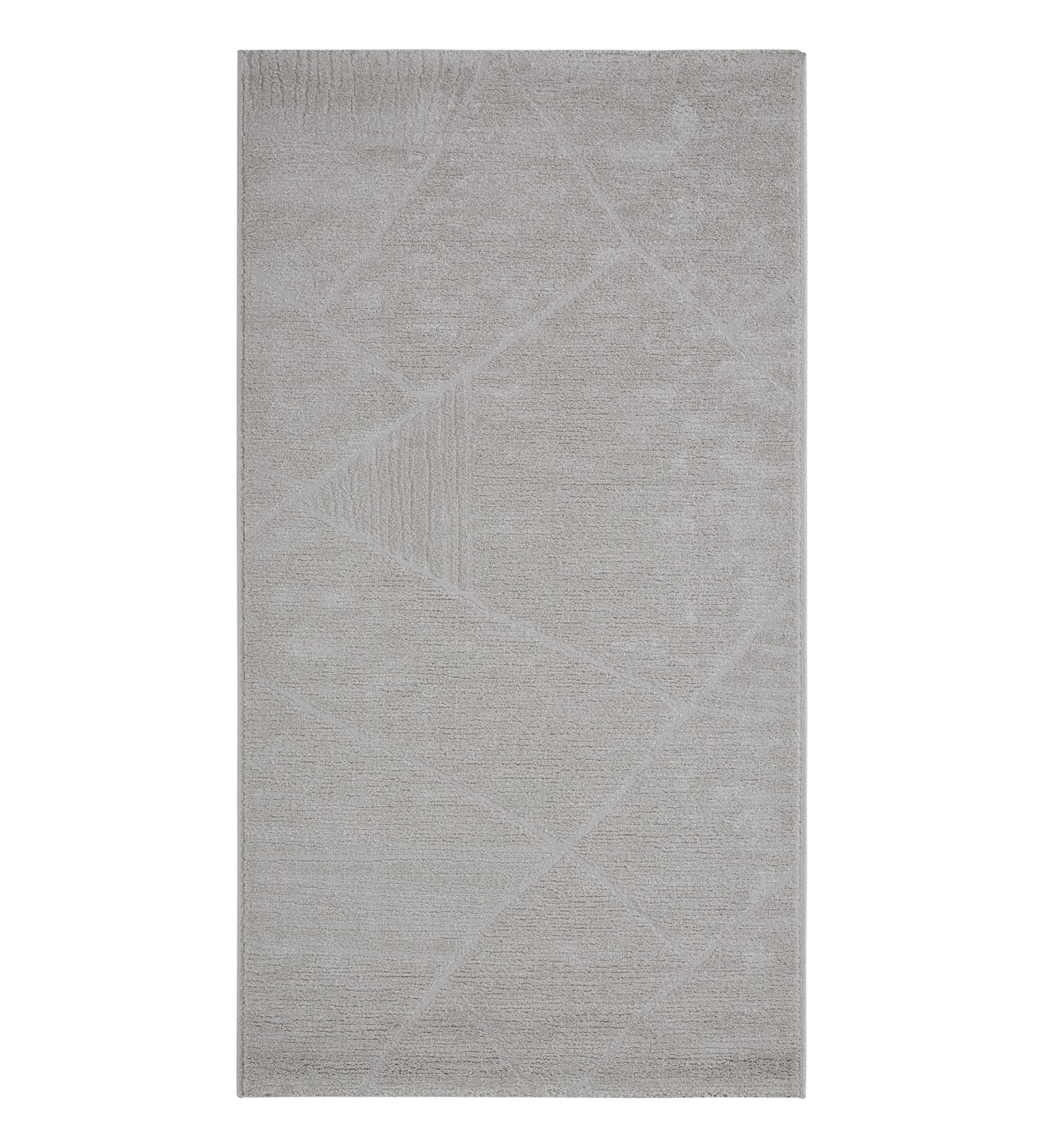 Trentino Abstract Machine Made Runner Cream
