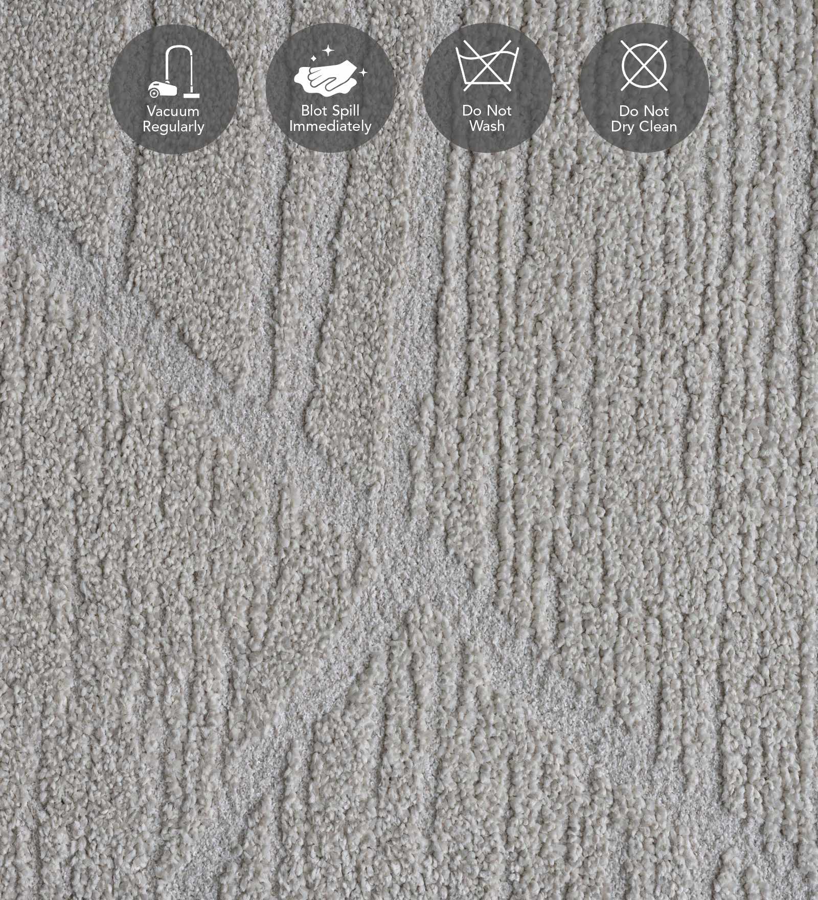 Trentino Abstract Machine Made Runner Cream