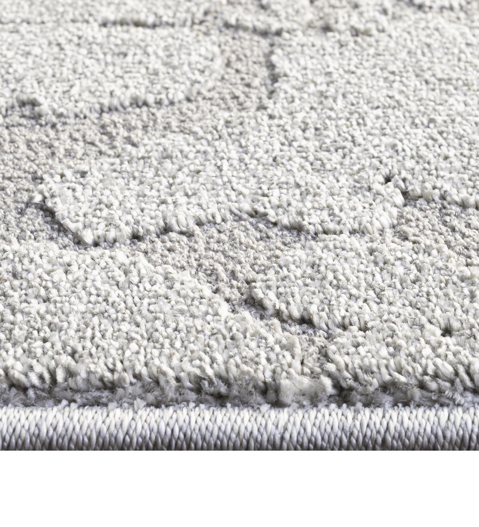 Trentino Abstract Machine Made Runner Grey