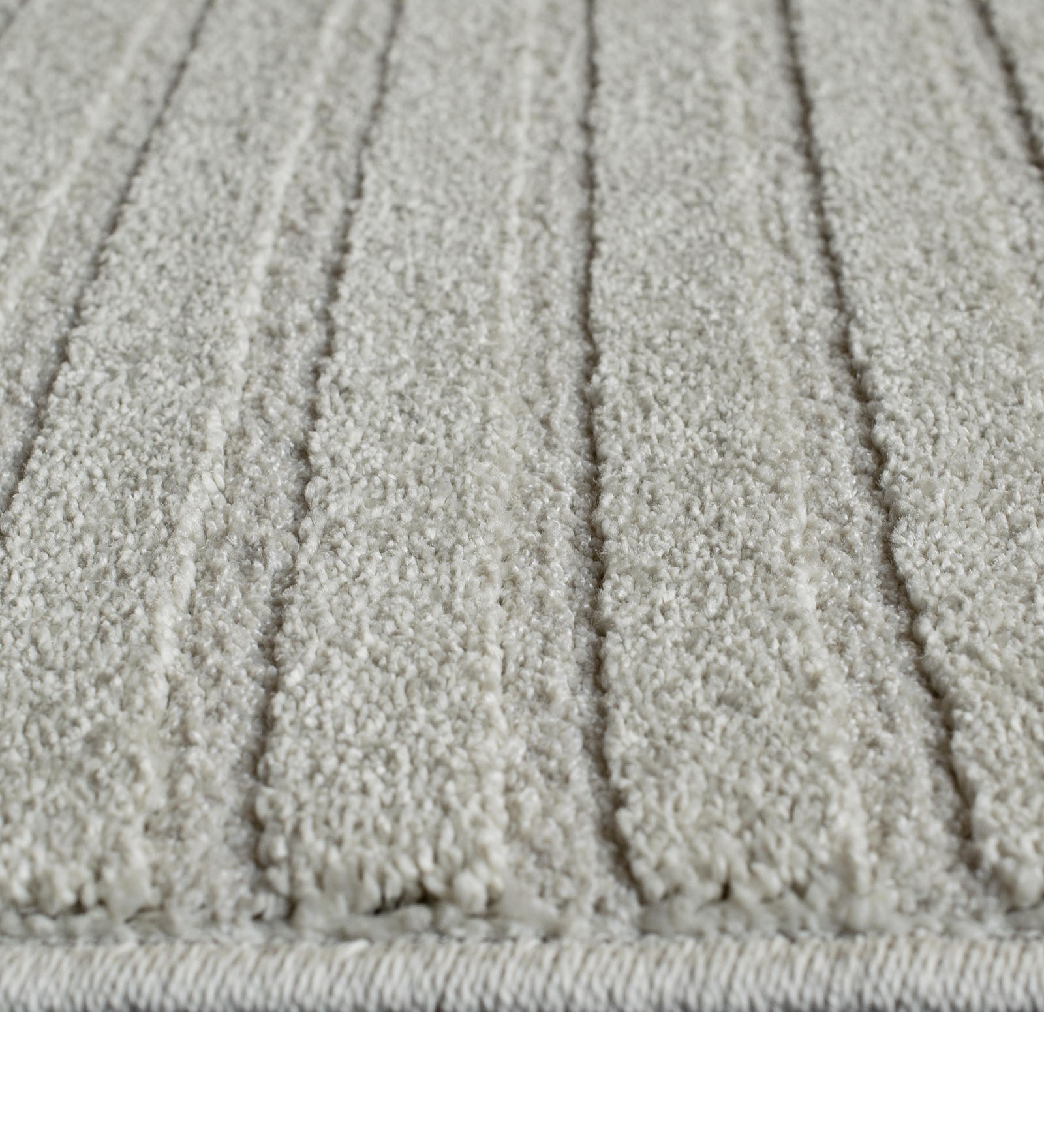 Trentino Abstract Machine Made Runner Cream