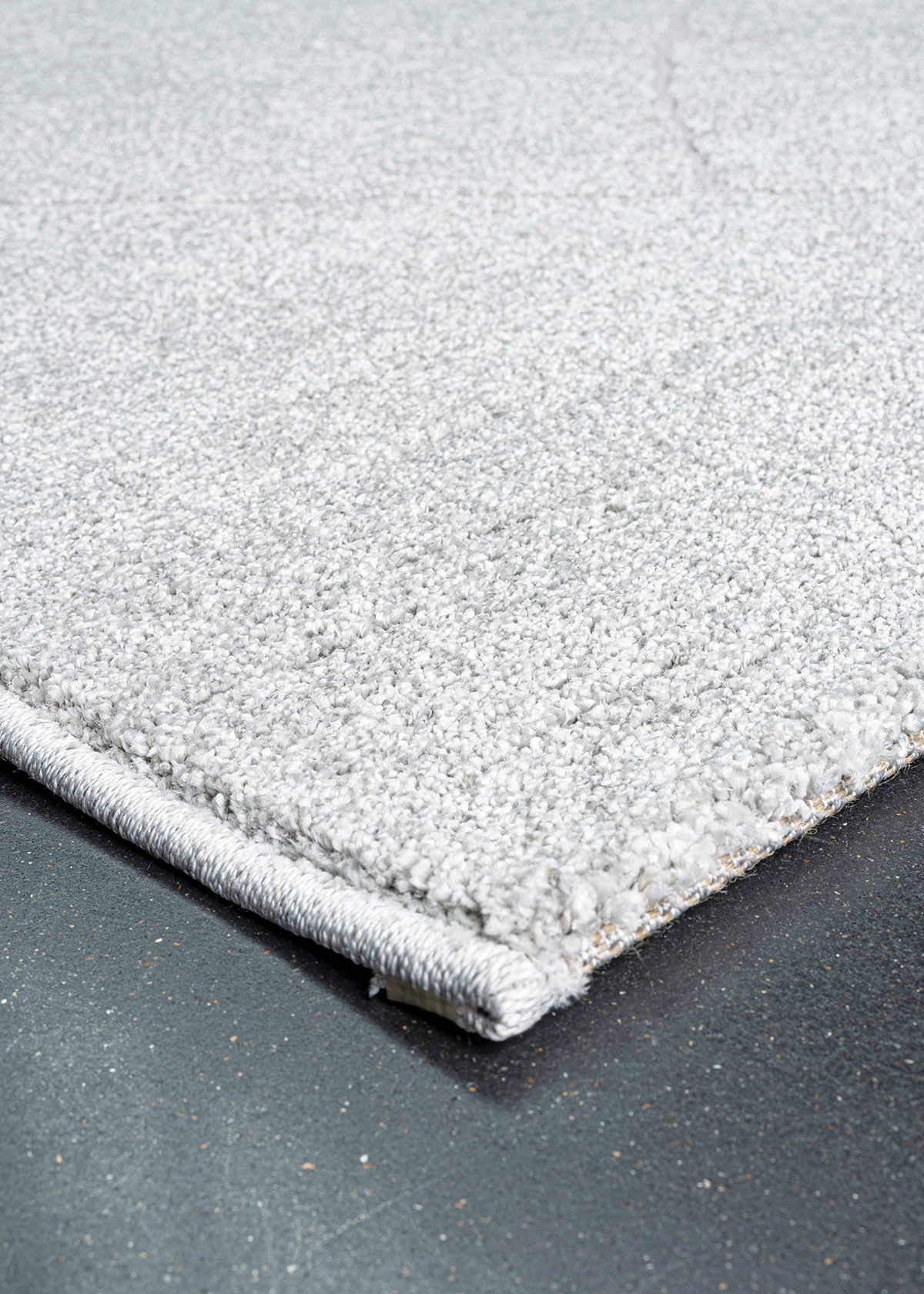 Trentino Abstract Machine Made Carpet Grey