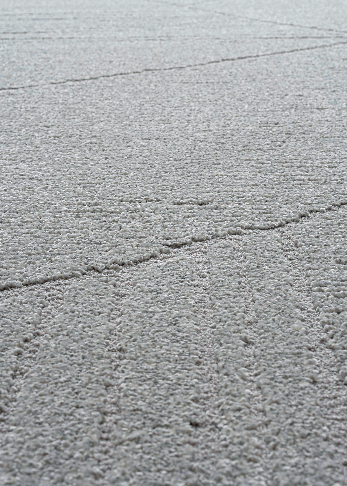 Trentino Abstract Machine Made Carpet Grey