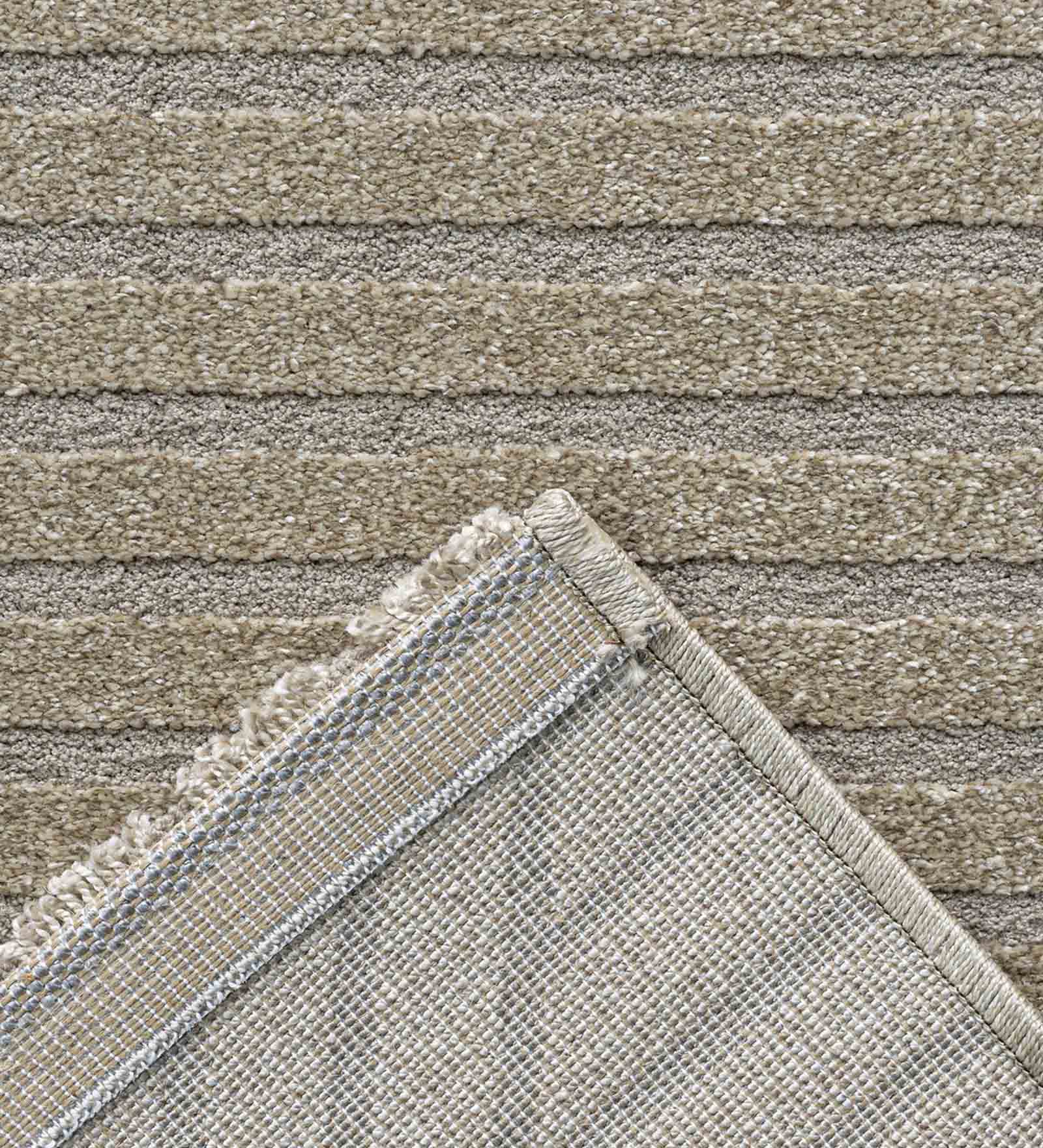 Trentino Abstract Machine Made Carpet Beige