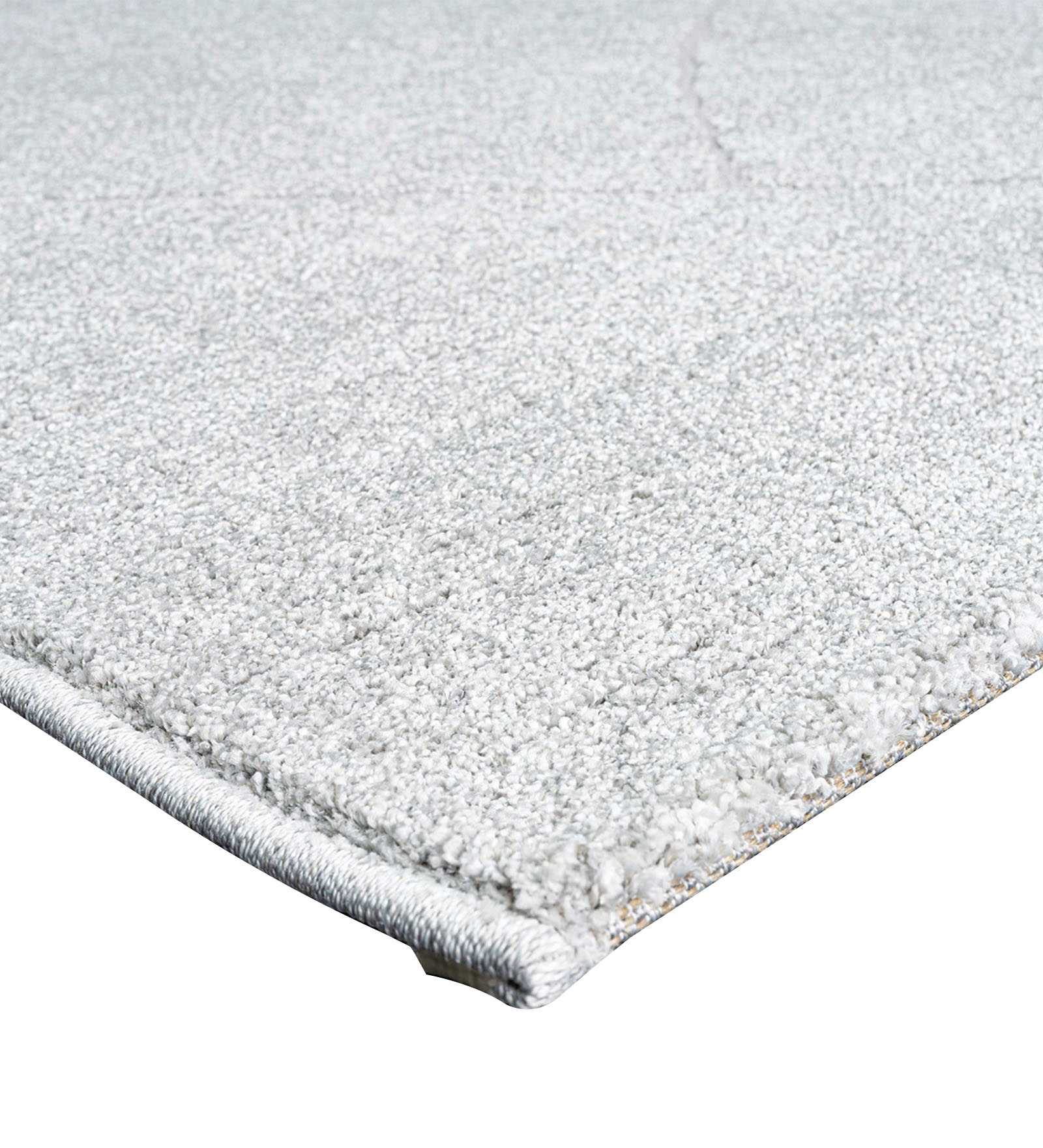 Trentino Abstract Machine Made Carpet Grey