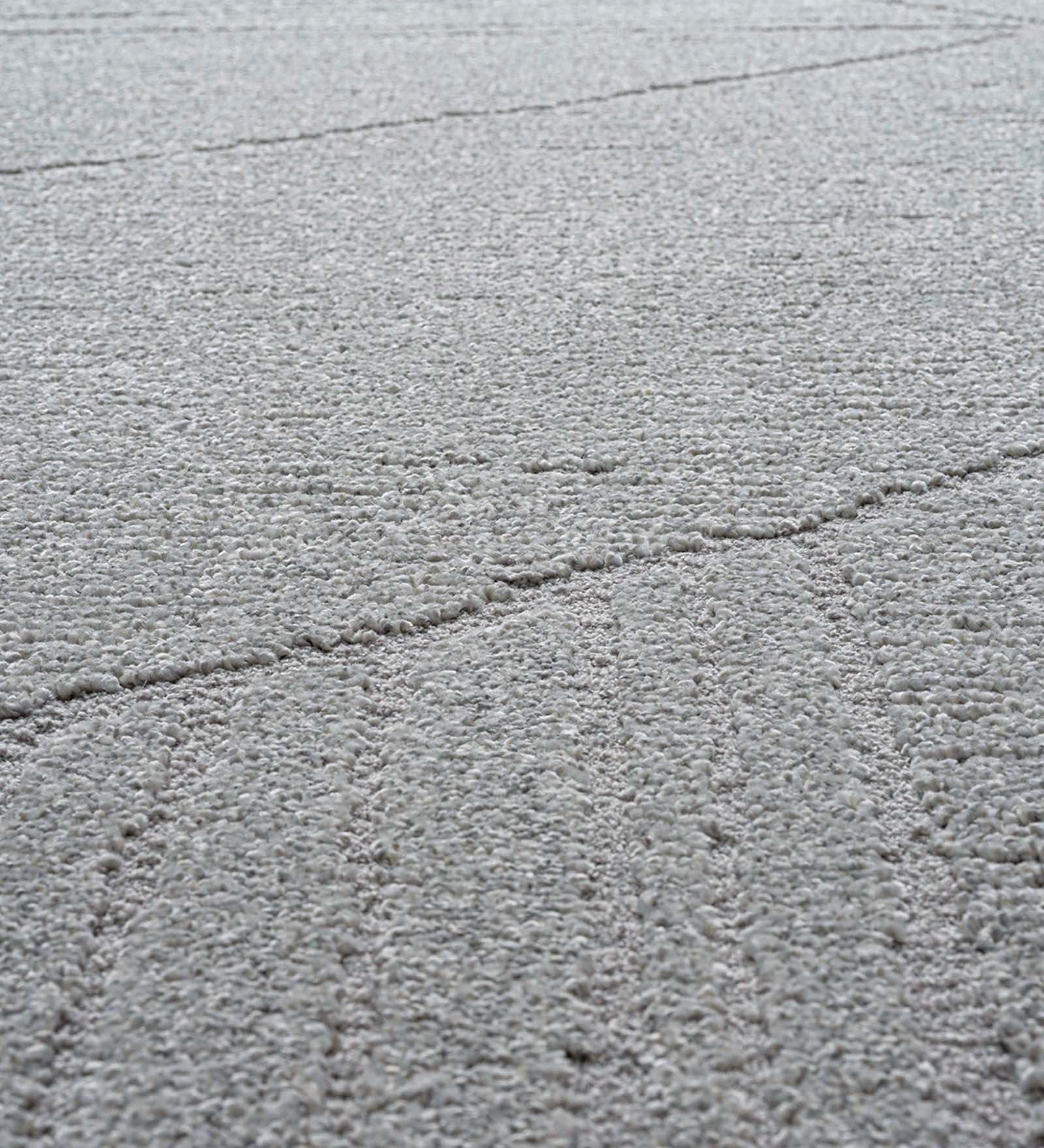 Trentino Abstract Machine Made Carpet Grey