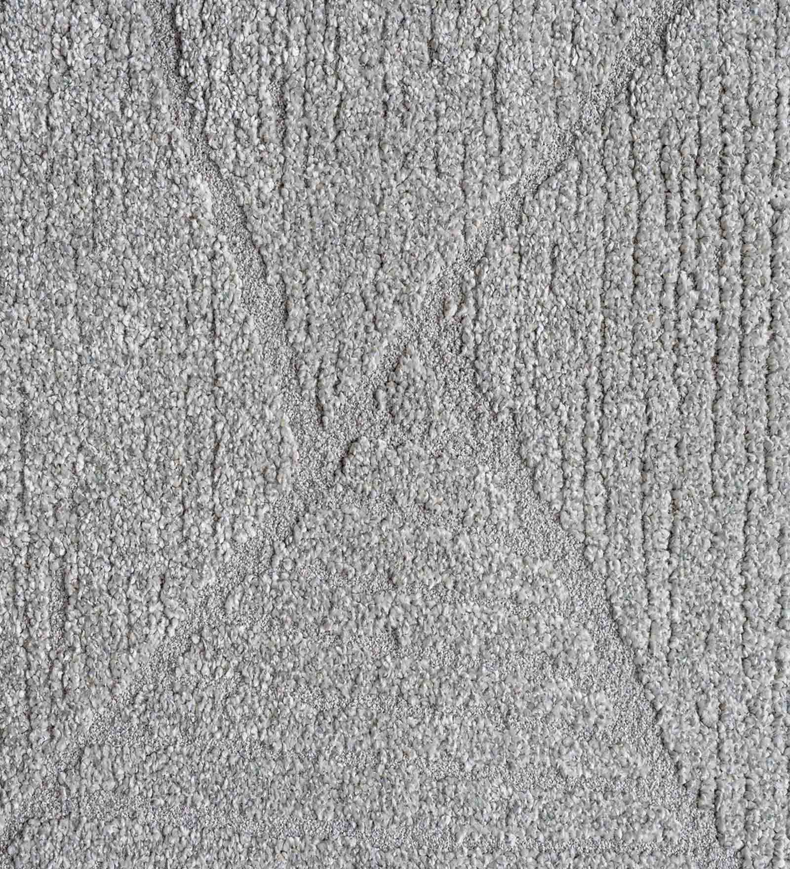 Trentino Abstract Machine Made Carpet Grey