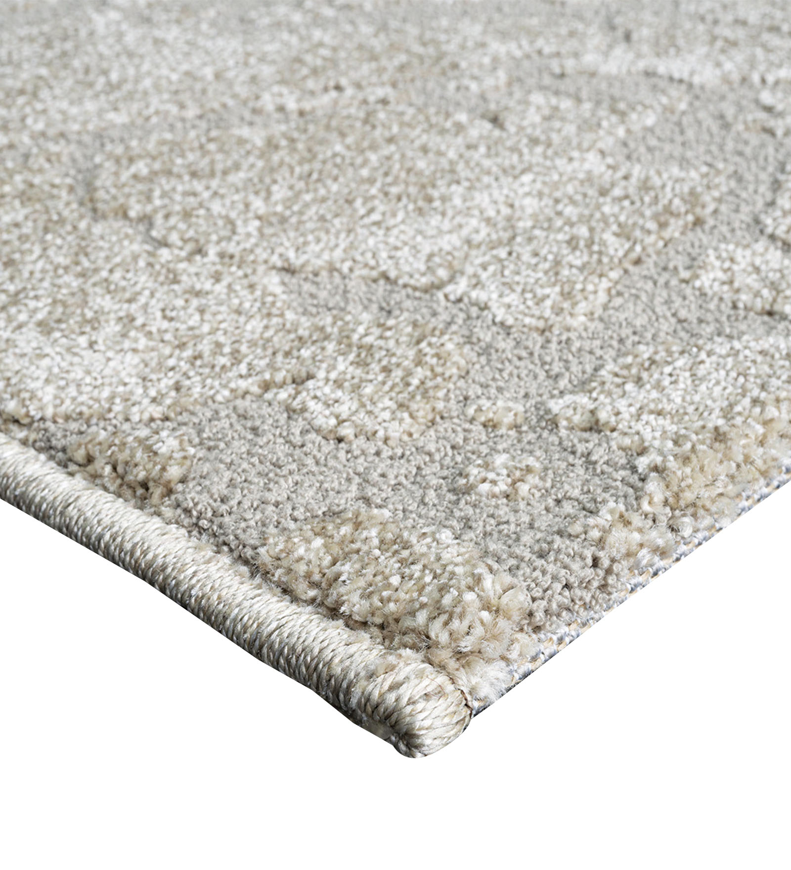 Trentino Abstract Machine Made Carpet Beige