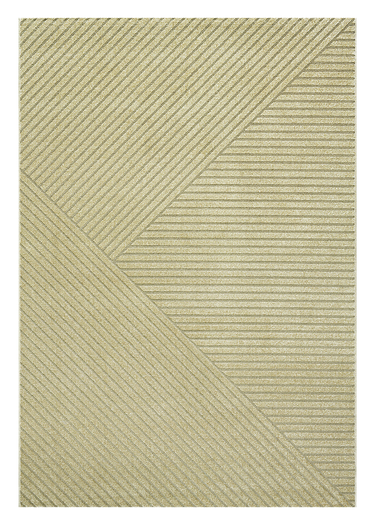 Trentino Abstract Machine Made Carpet Beige