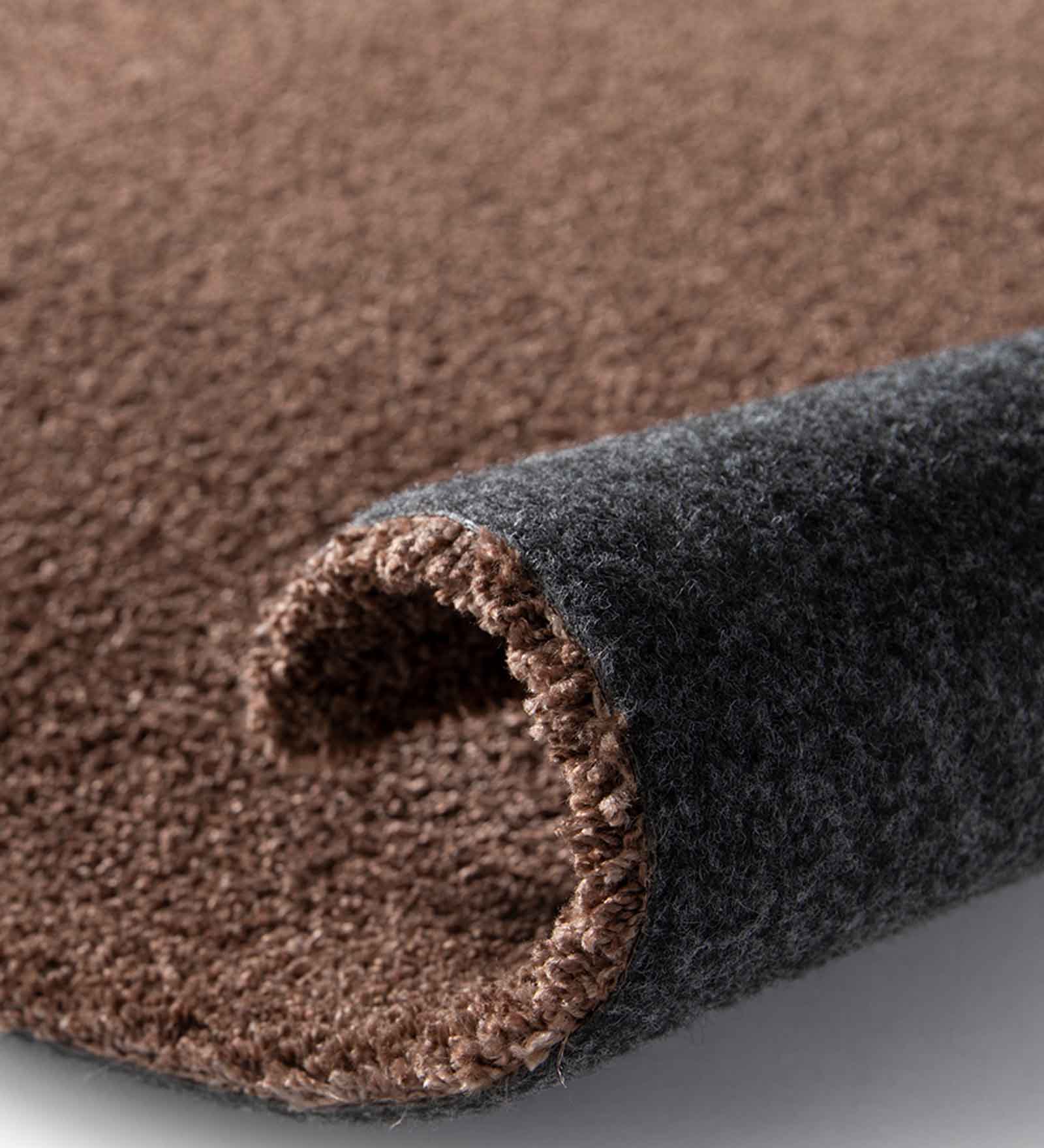 Kiss Solid Carpet Brown