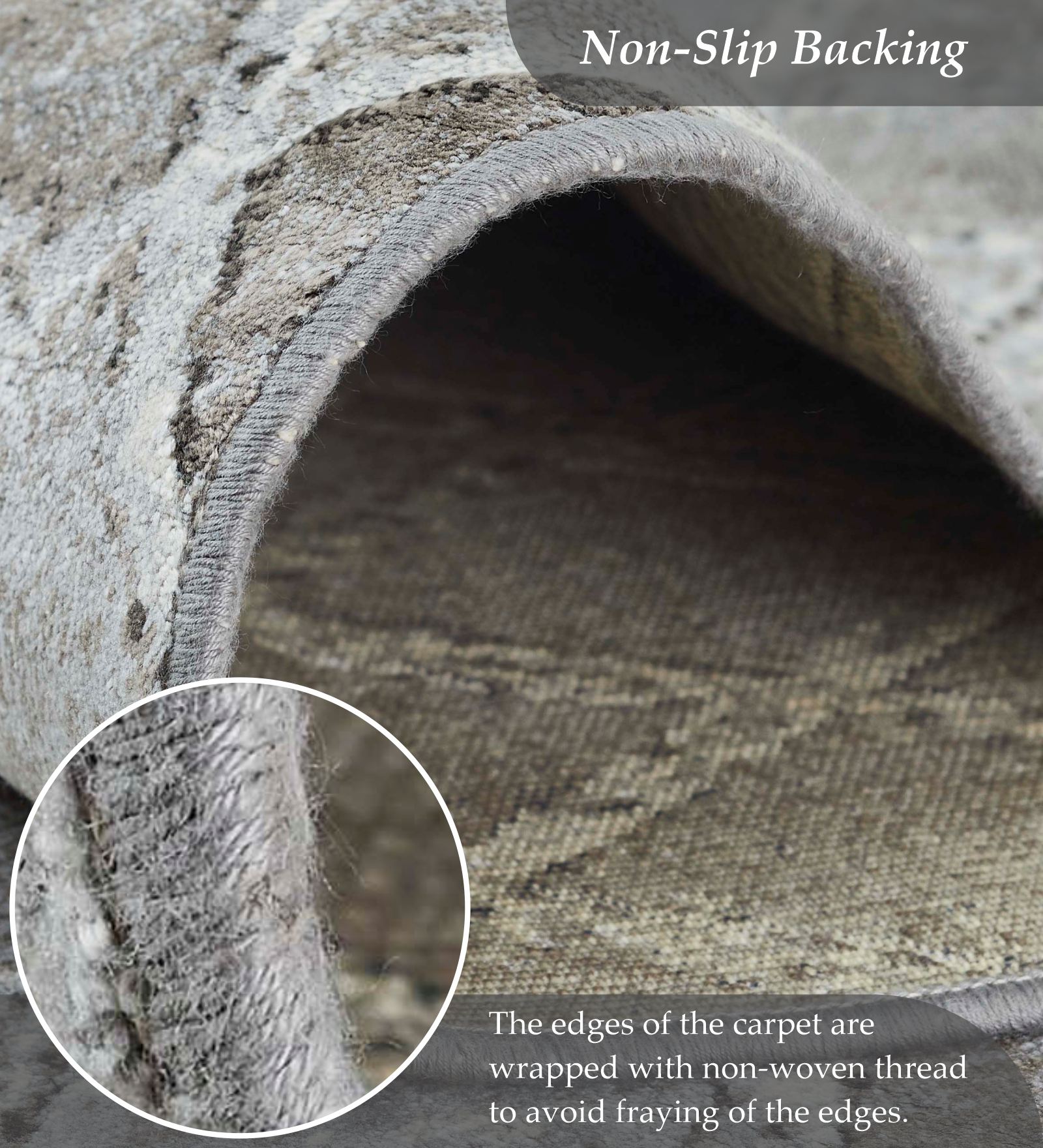 Matrix Geometric Carpet Brown and Cream