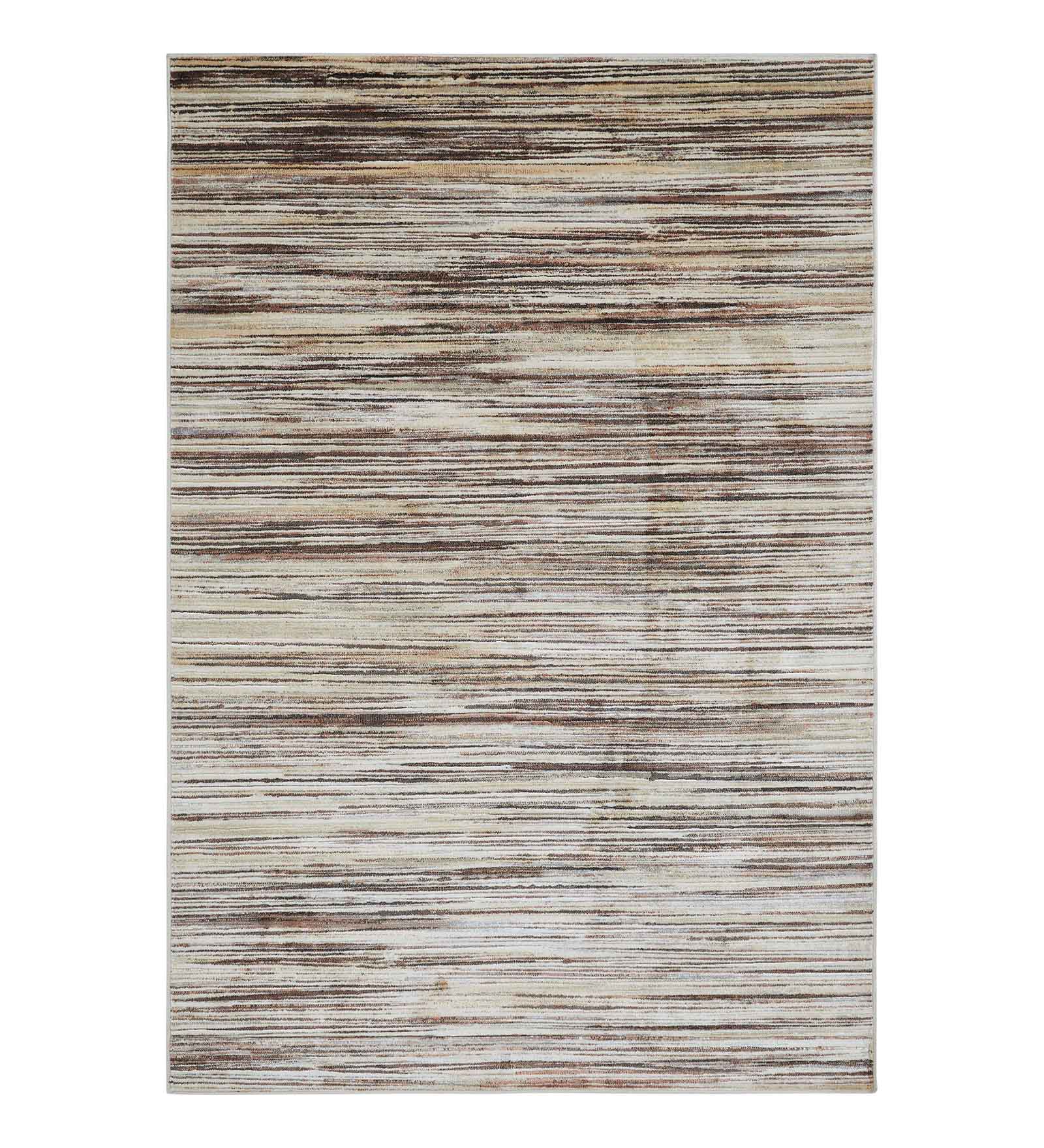 Matrix Abstract Carpet Brown and Cream