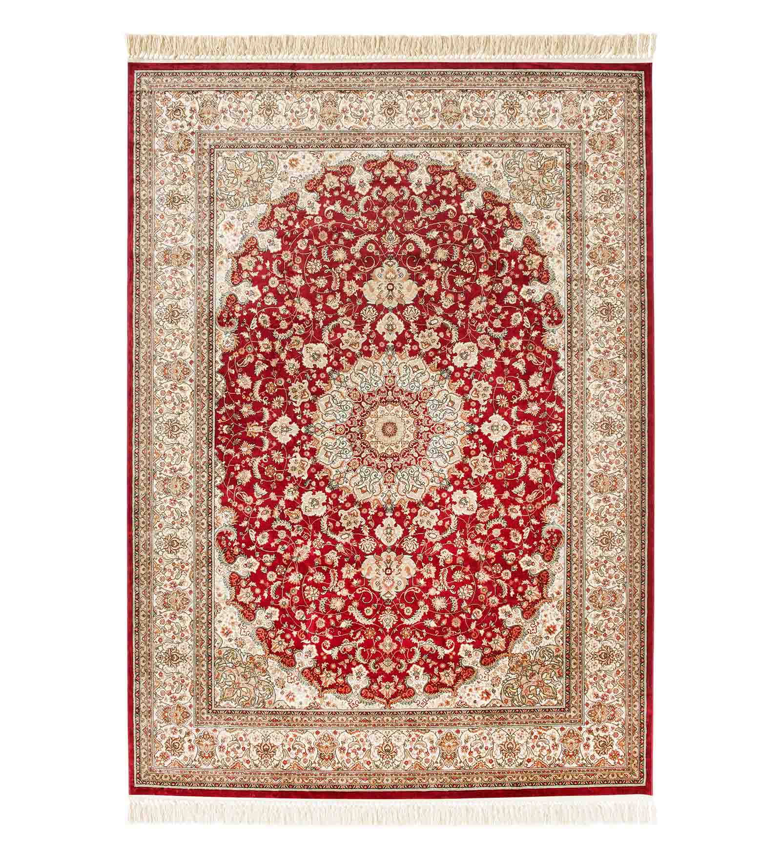 Belluchi Classical Carpet Cream Maroon