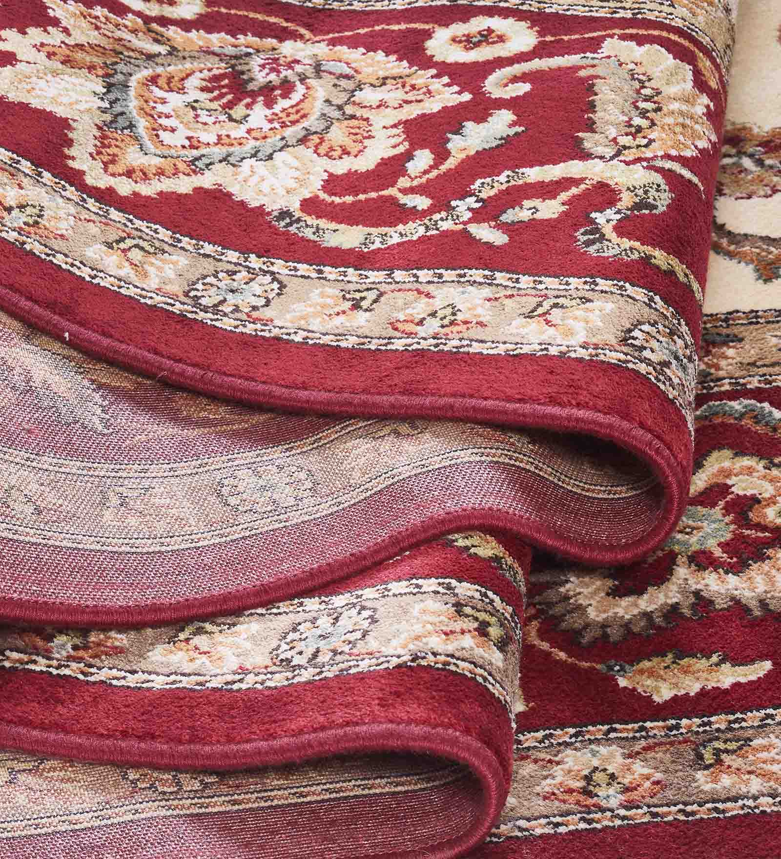 Belluchi Classical Carpet Cream and Maroon