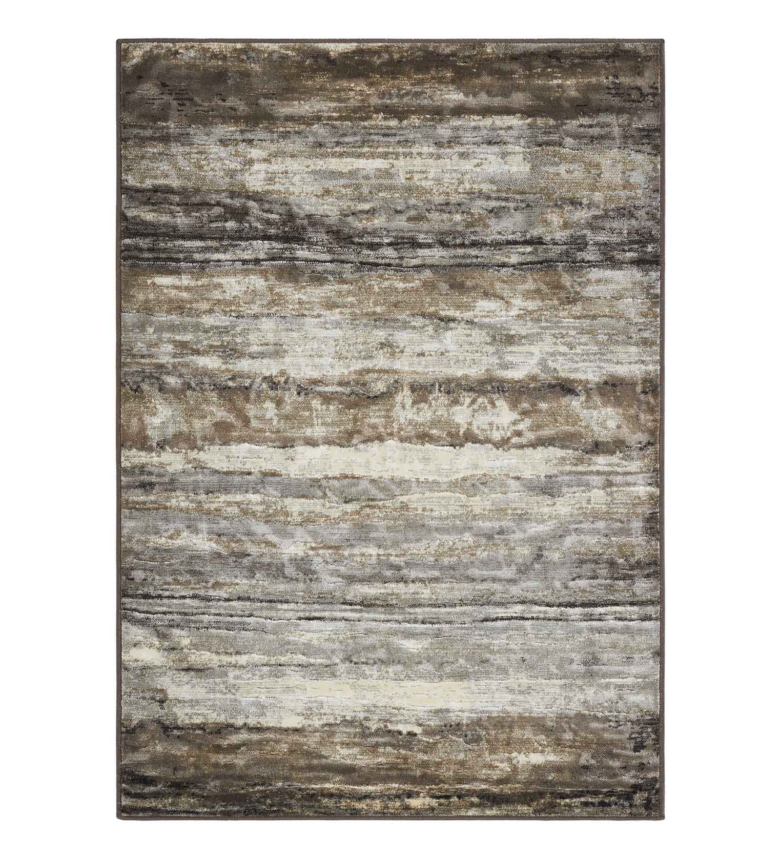 Matrix Abstract Carpet Brown and Cream