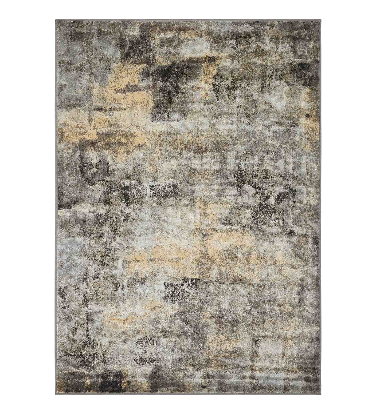Matrix Abstract Carpet Grey and Cream