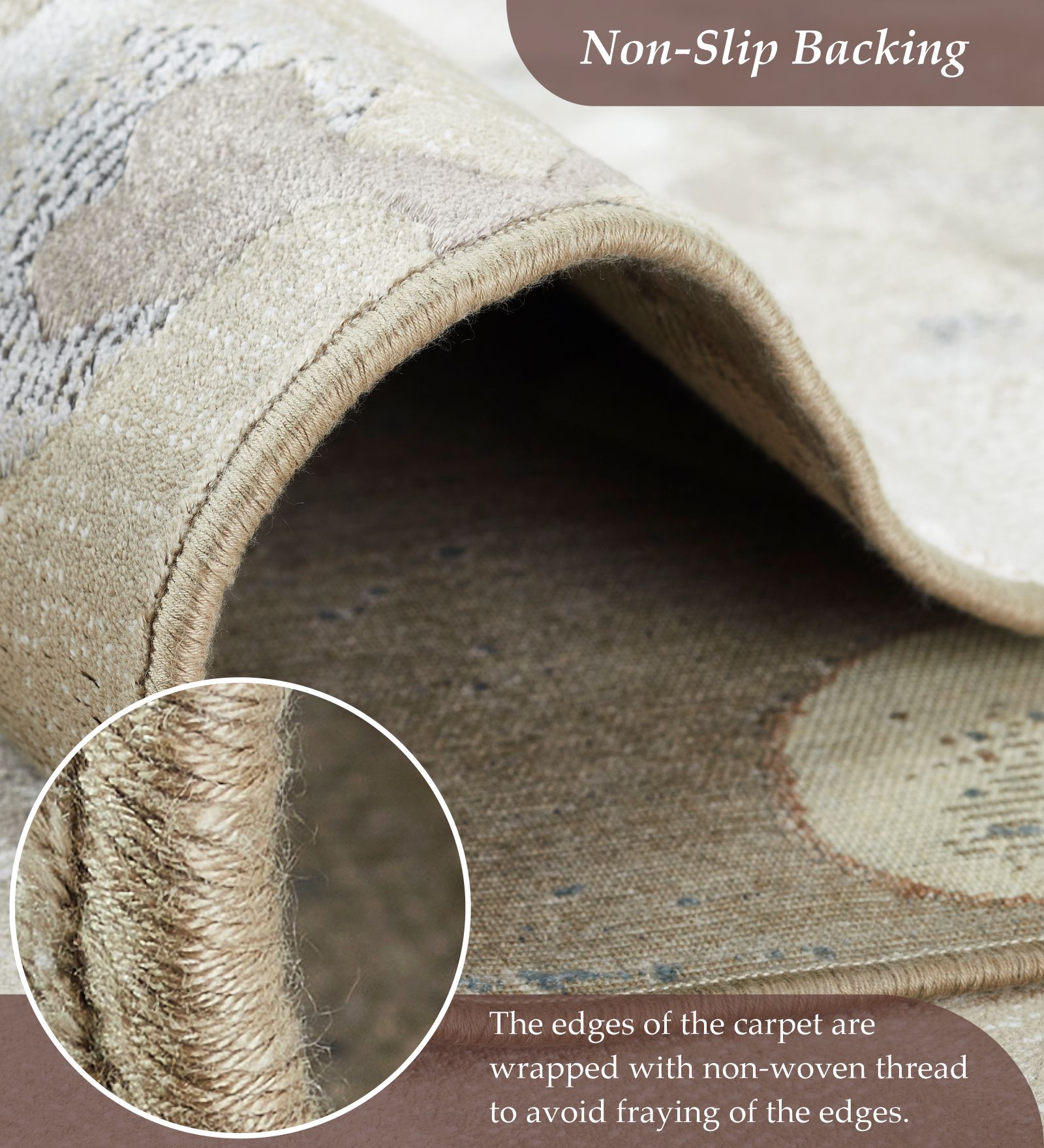 Matrix Floral Carpet Olive and Cream