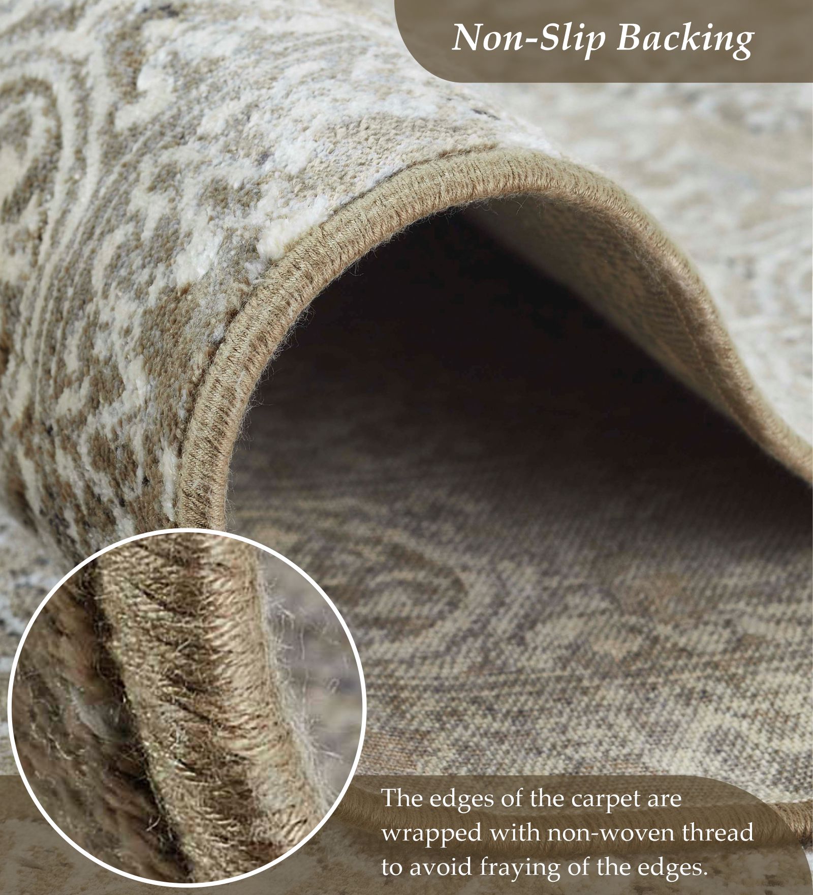 Matrix Classical Carpet Cream and Olive