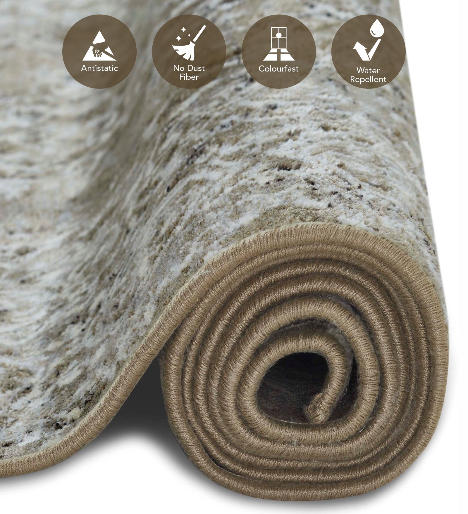 Matrix Classical Carpet Cream and Olive